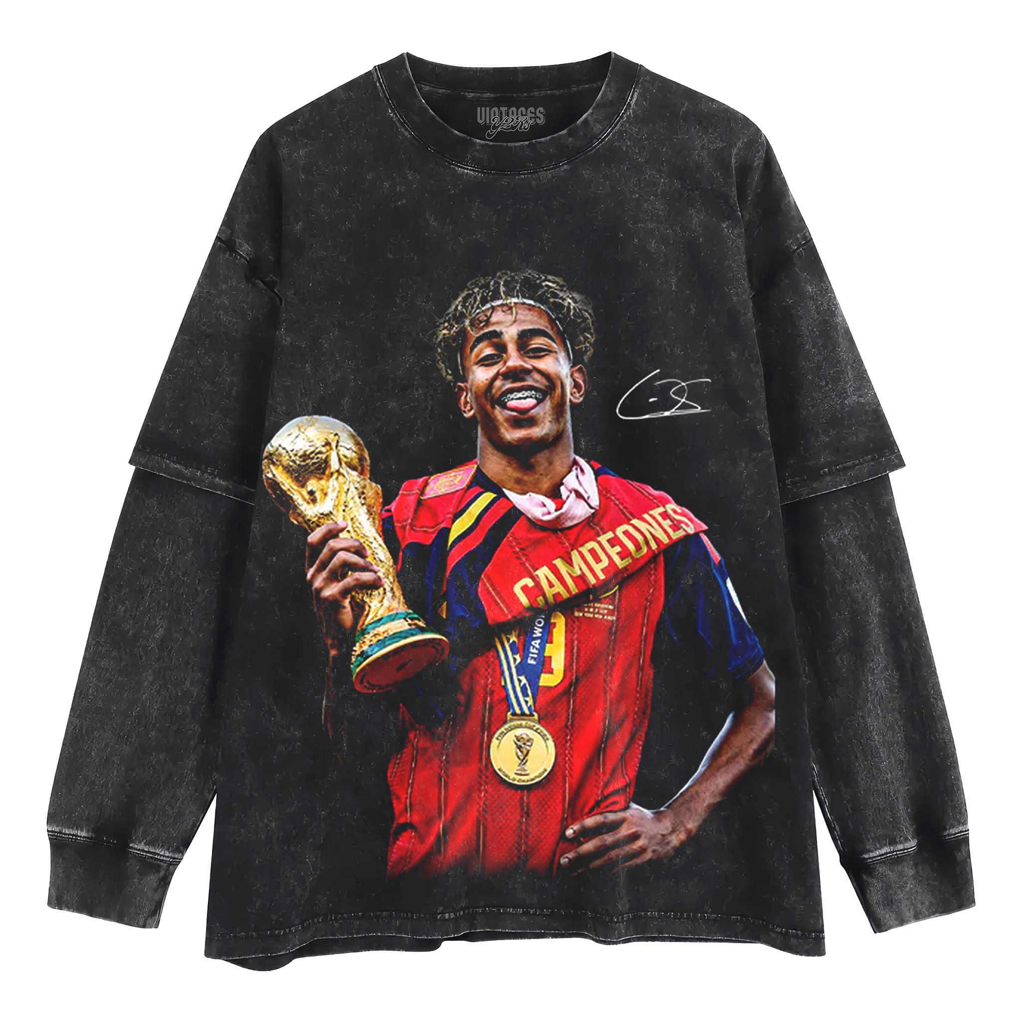 LAMINE YAMAL - THE HEIR TANK TOP & TEE & LONG SLEEVE & LAYERED LS & HOODIE