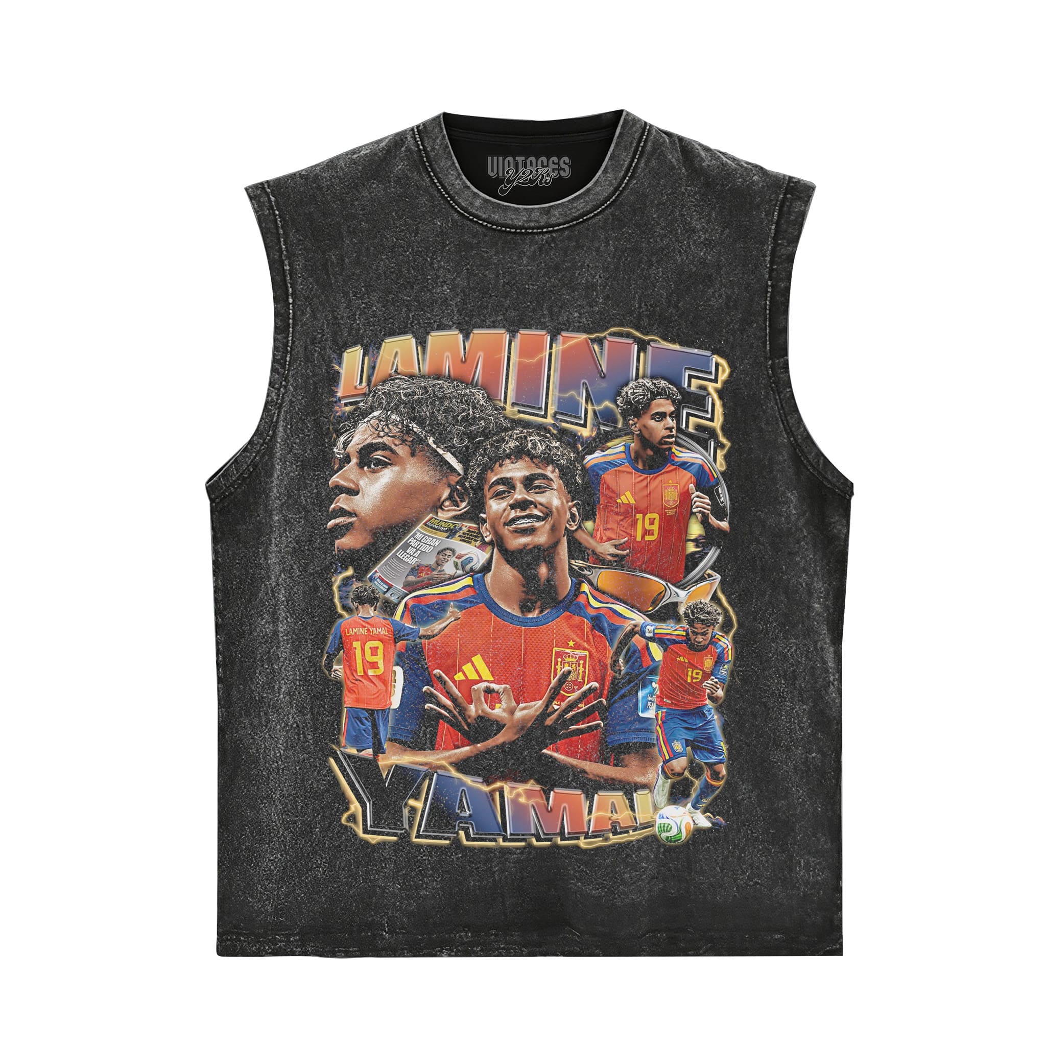 LAMINE YAMAL 2026 SPAIN VINTAGE TANK TOP & TEE & LONG SLEEVE & LAYERED LS & HOODIE