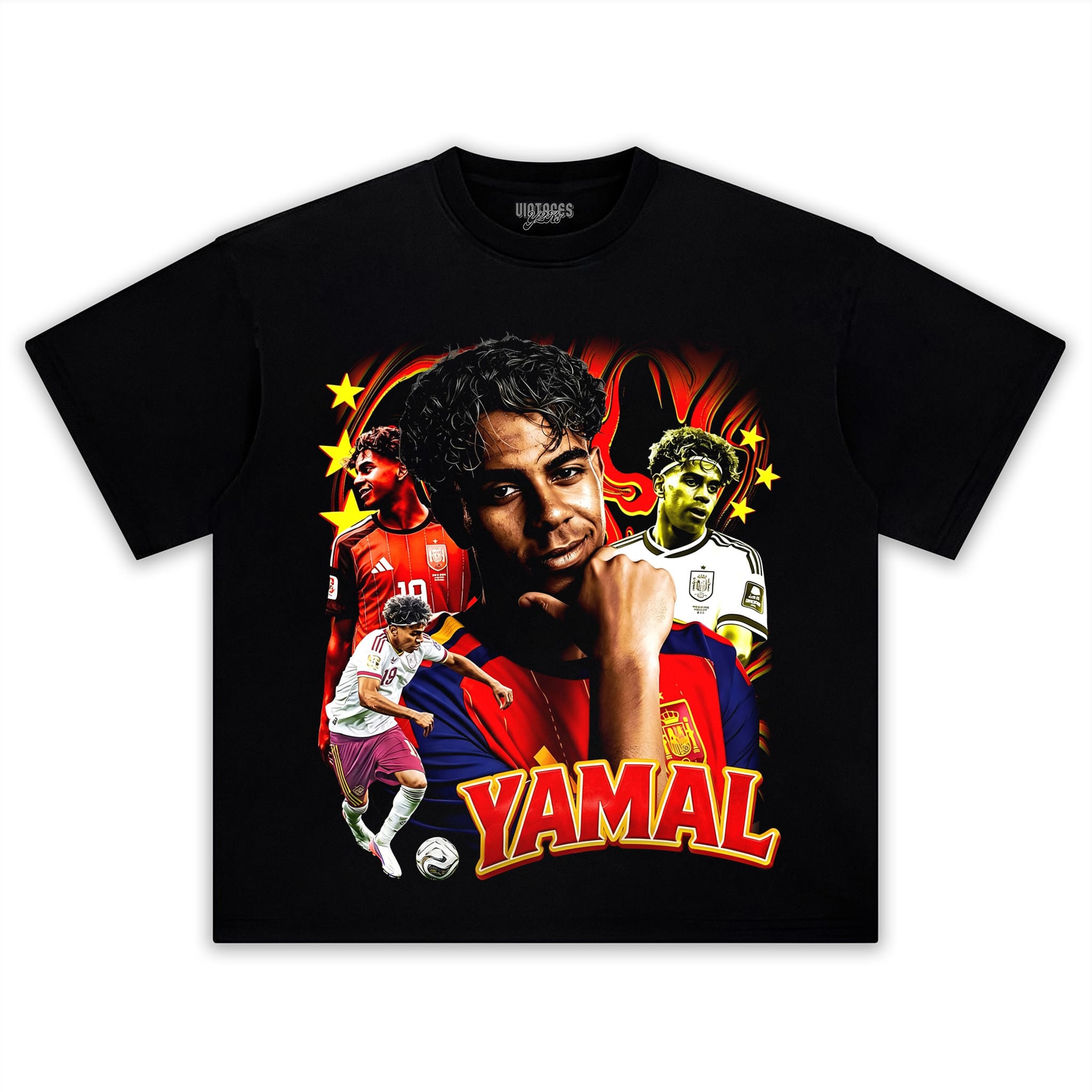 LAMINE YAMAL 2026 VINTAGE TANK TOP & TEE & LONG SLEEVE & LAYERED LS & HOODIE