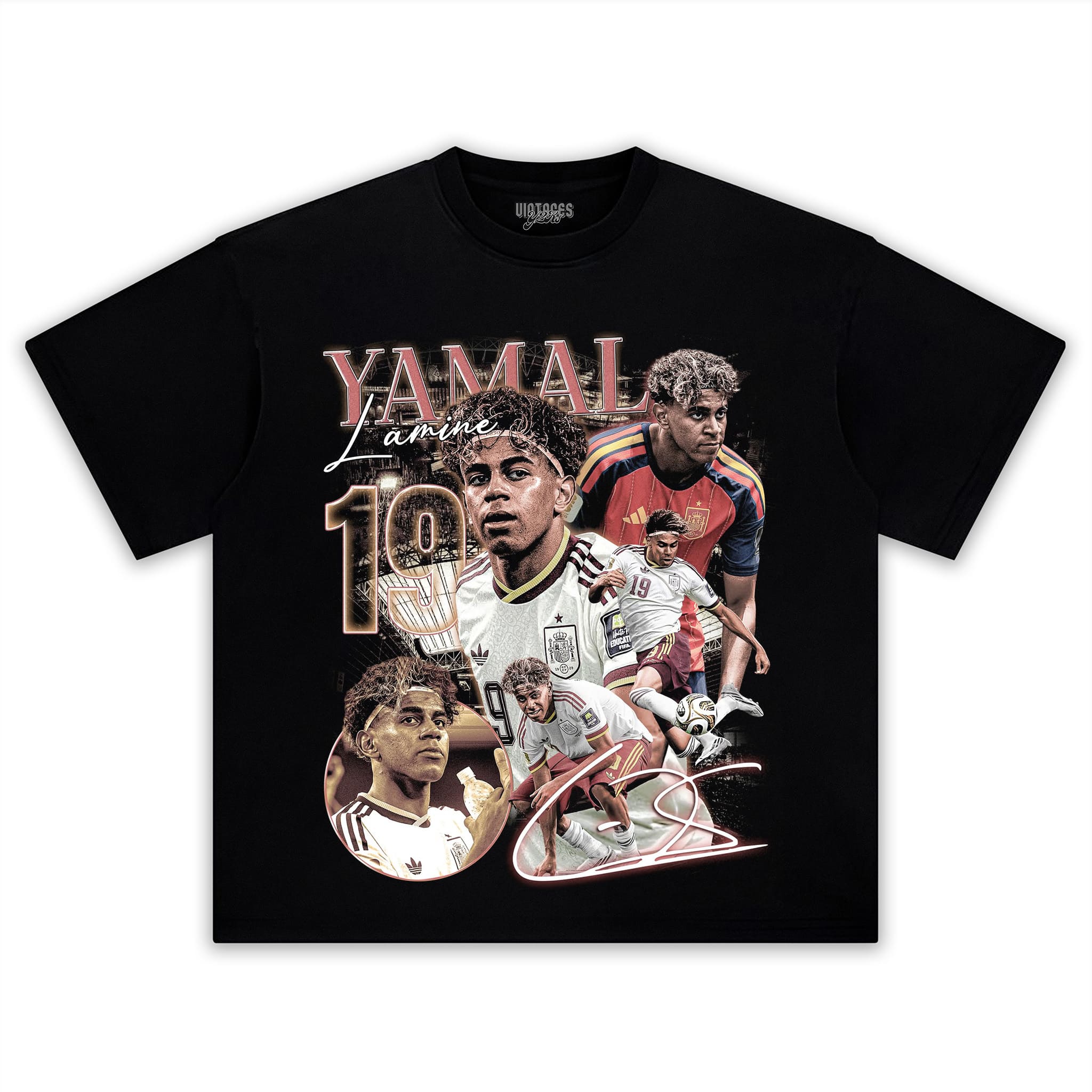LAMINE YAMAL 2026 VINTAGE V3 TANK TOP & TEE & LONG SLEEVE & LAYERED LS & HOODIE