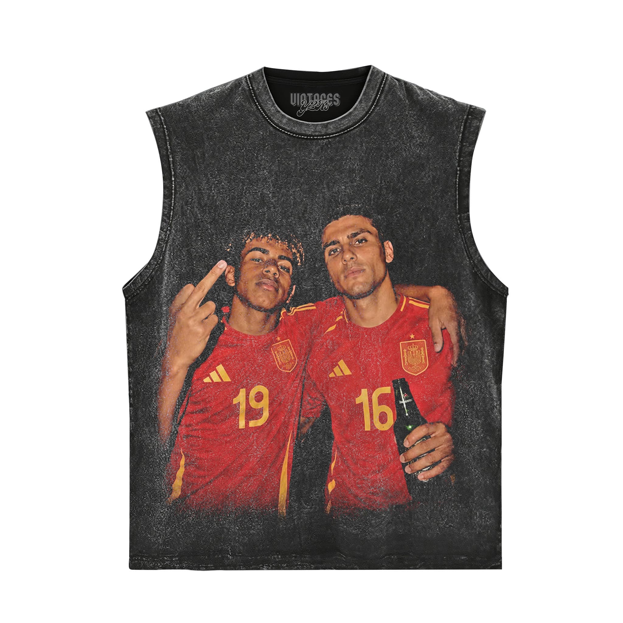 LAMINE YAMAL & RODRI SPAIN 2026 VINTAGE TANK TOP & TEE & LONG SLEEVE & LAYERED LS & HOODIE