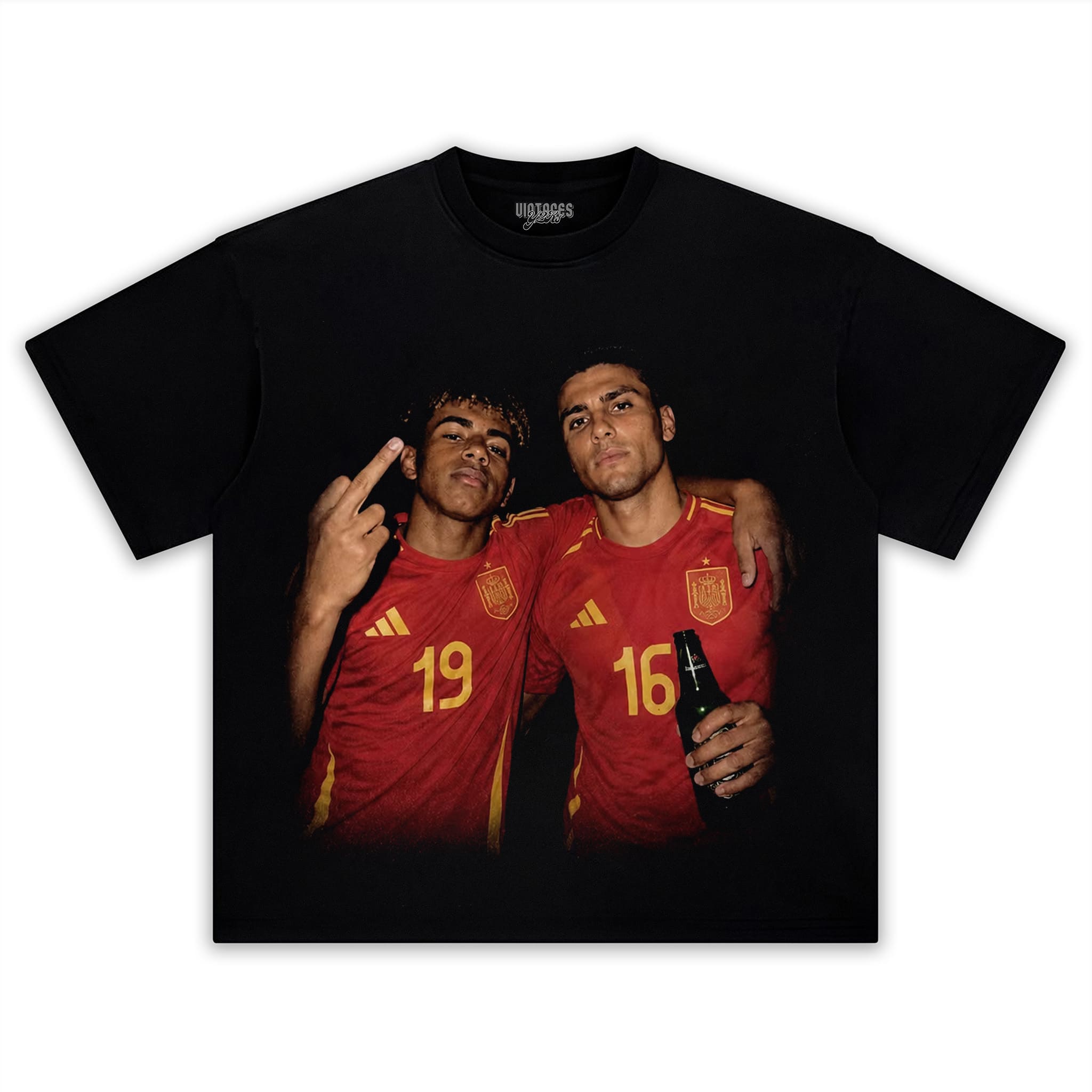 LAMINE YAMAL & RODRI SPAIN 2026 VINTAGE TANK TOP & TEE & LONG SLEEVE & LAYERED LS & HOODIE
