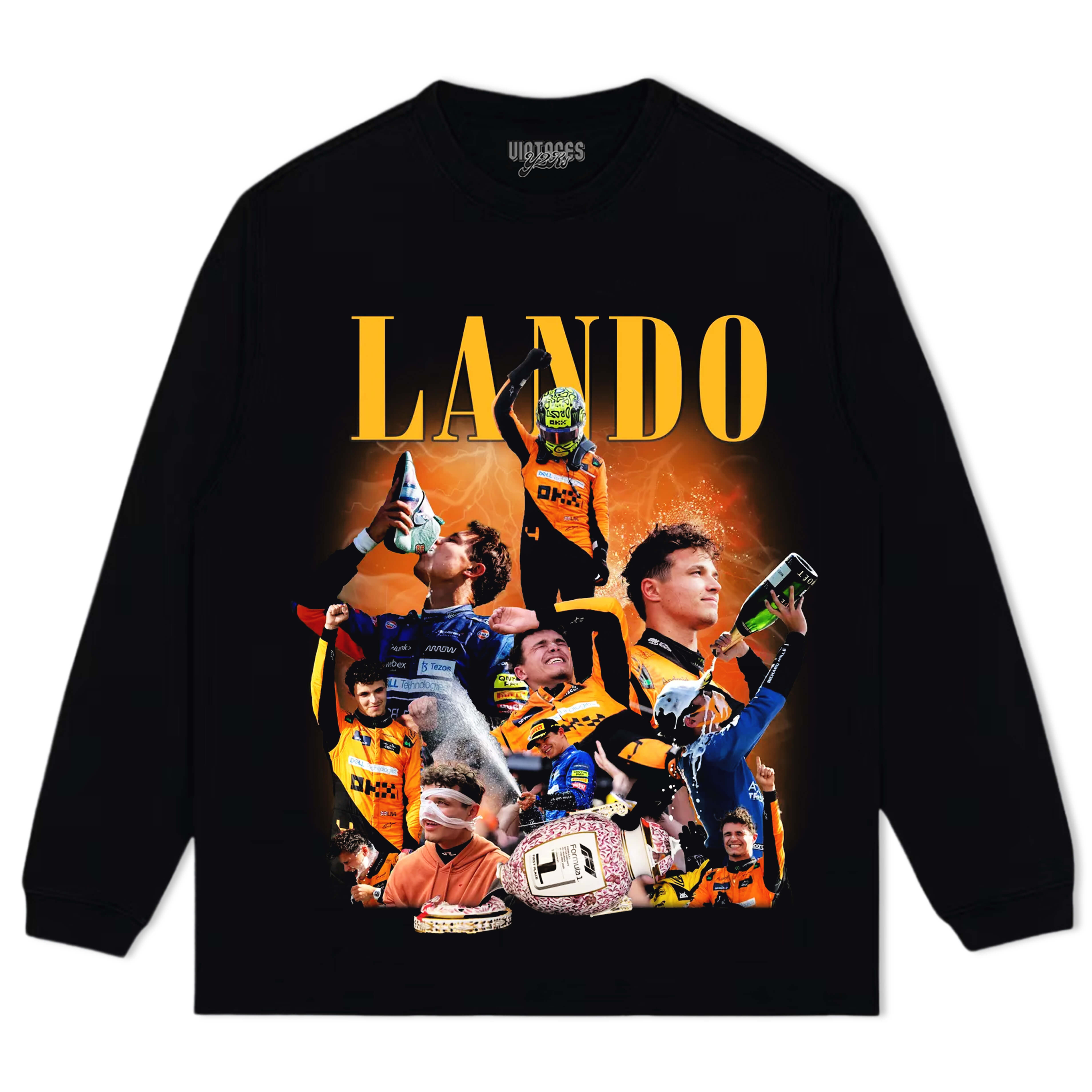 LANDO NORRIS - FORMULA1 LEGENDS - RACE WINNER MCLAREN TRIBUTE TEE & LS & HOODIE