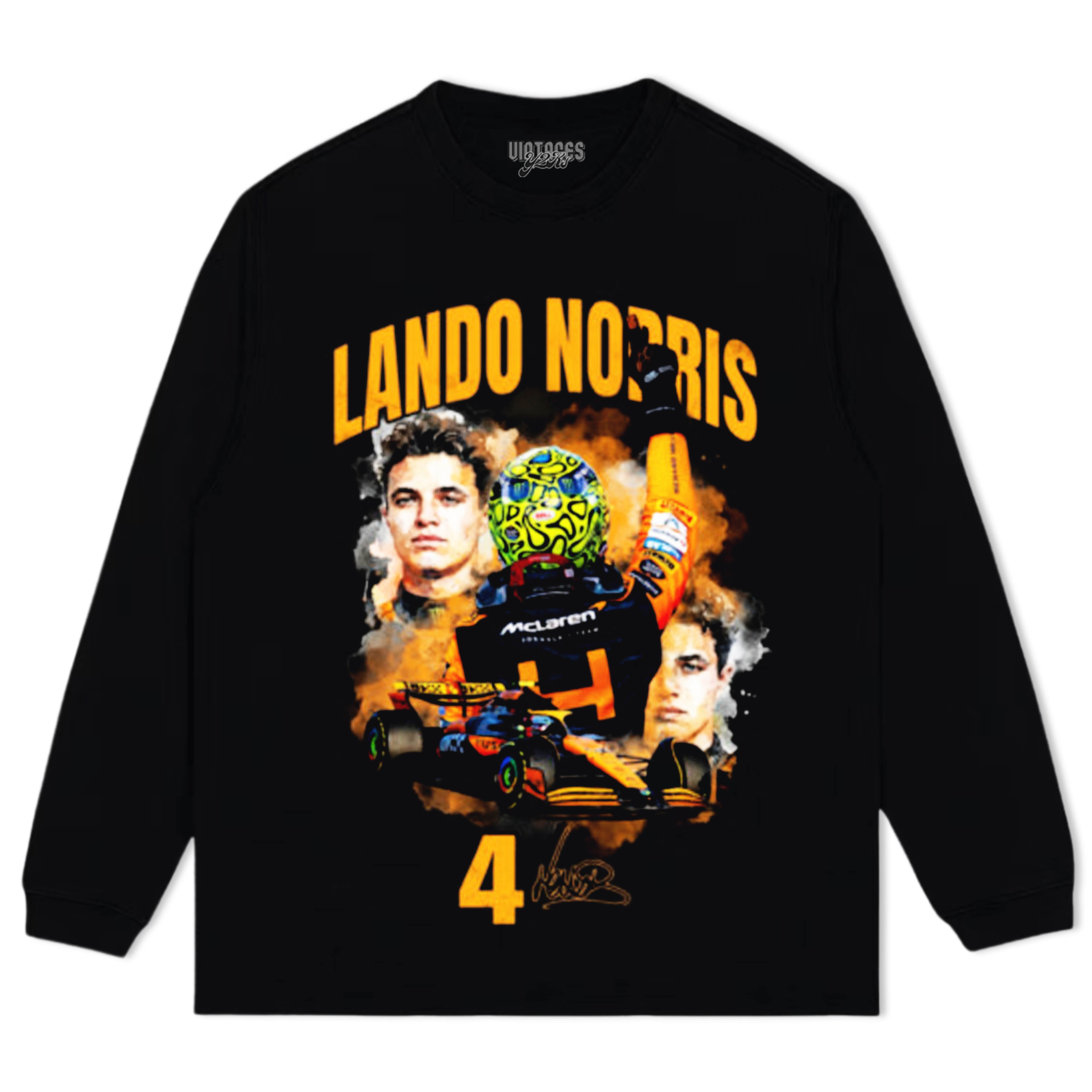 LANDO NORRIS 2025 CHAMPION V2 TEE & LS & HOODIE