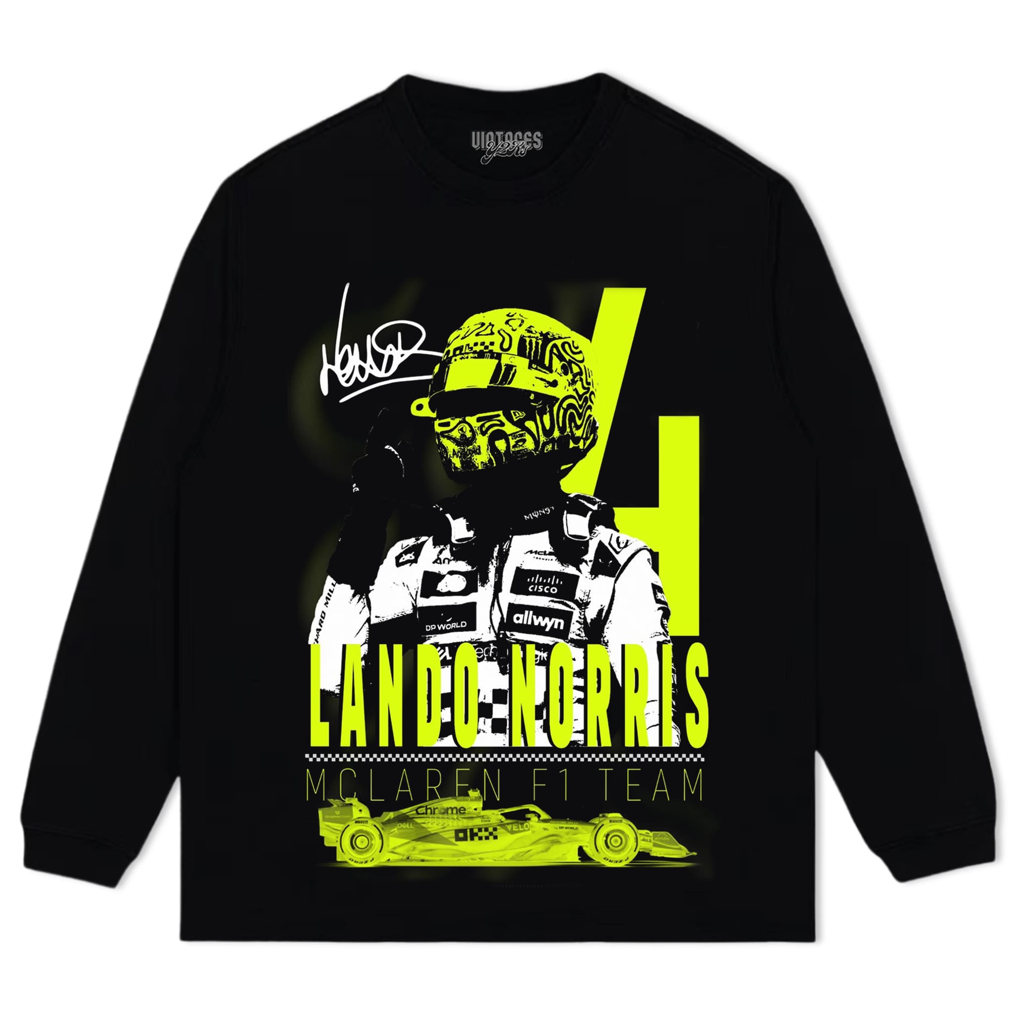LANDO NORRIS VINTAGE V3 TANK TOP & TEE & LONG SLEEVE & LAYERED LS & HOODIE