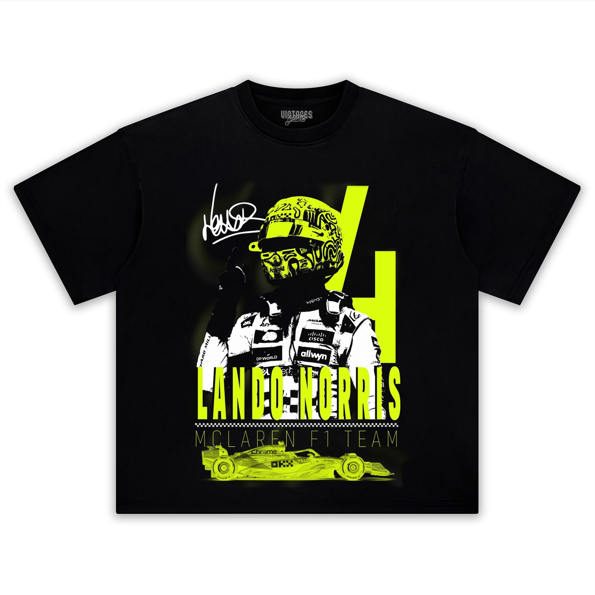 LANDO NORRIS VINTAGE V3 TANK TOP & TEE & LONG SLEEVE & LAYERED LS & HOODIE