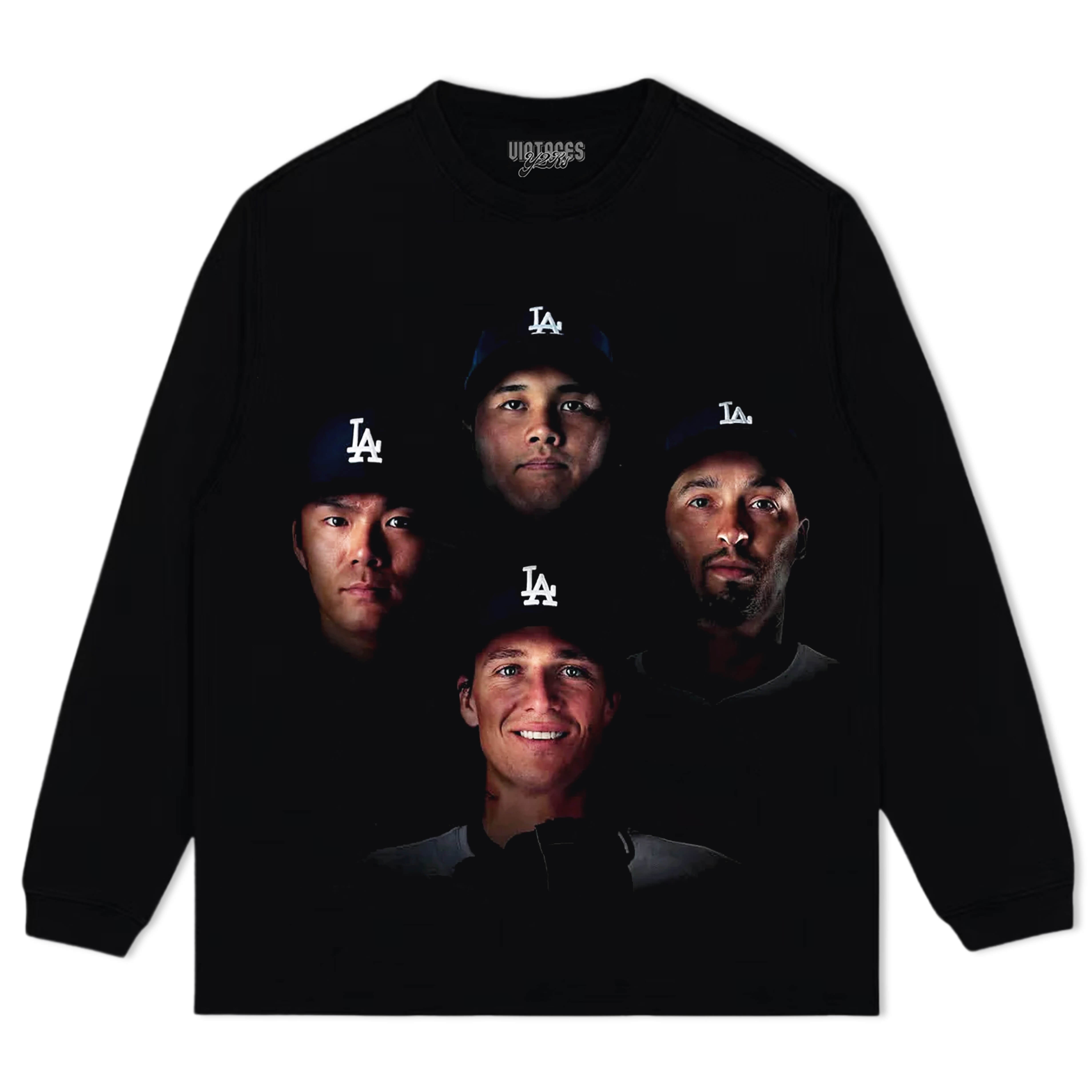 LA DODGERS FOUR TEE & LS & HOODIE