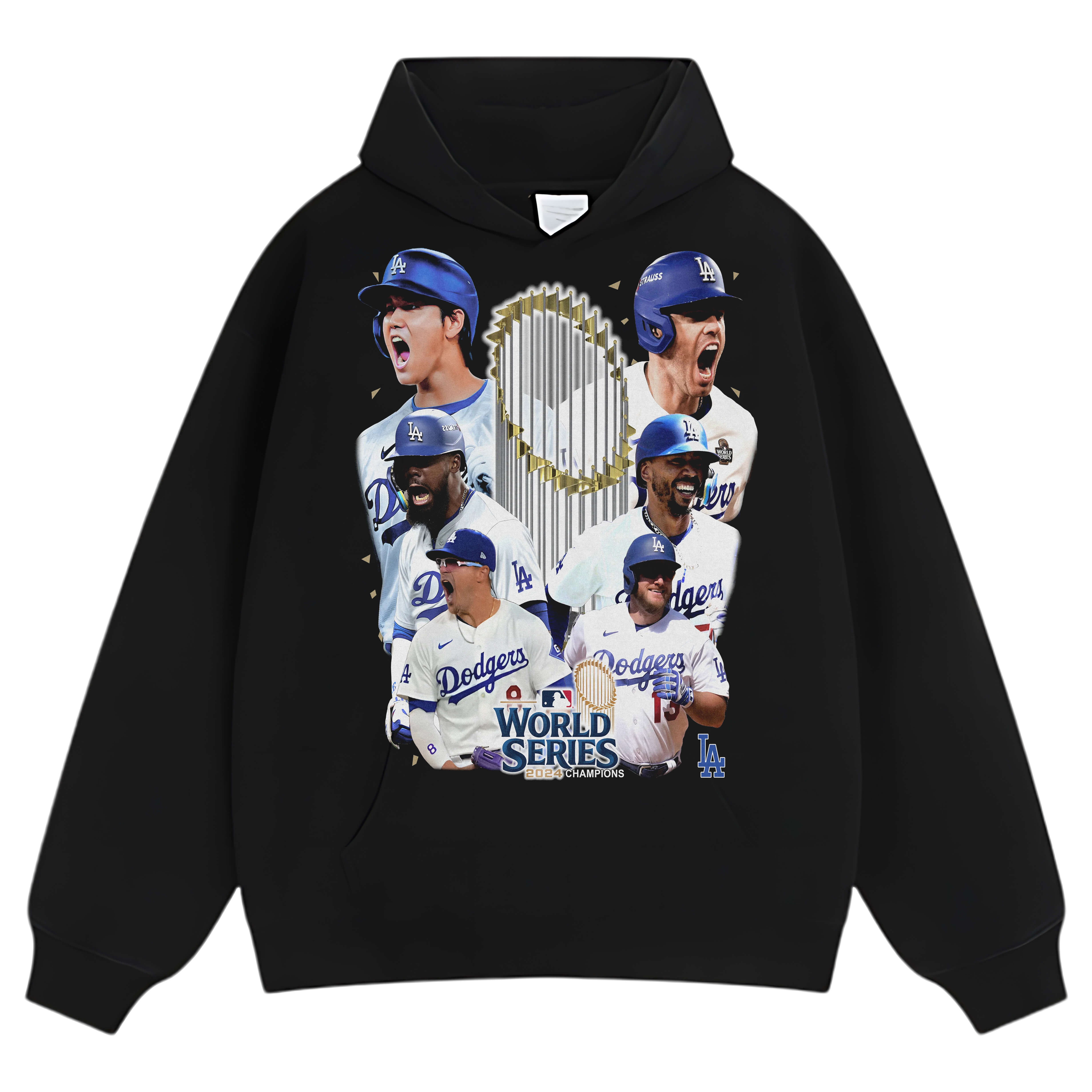 LA DODGERS WORLD SERIESCHAMPIONS 2024 GRAPHIC TEE & LS & HOODIE