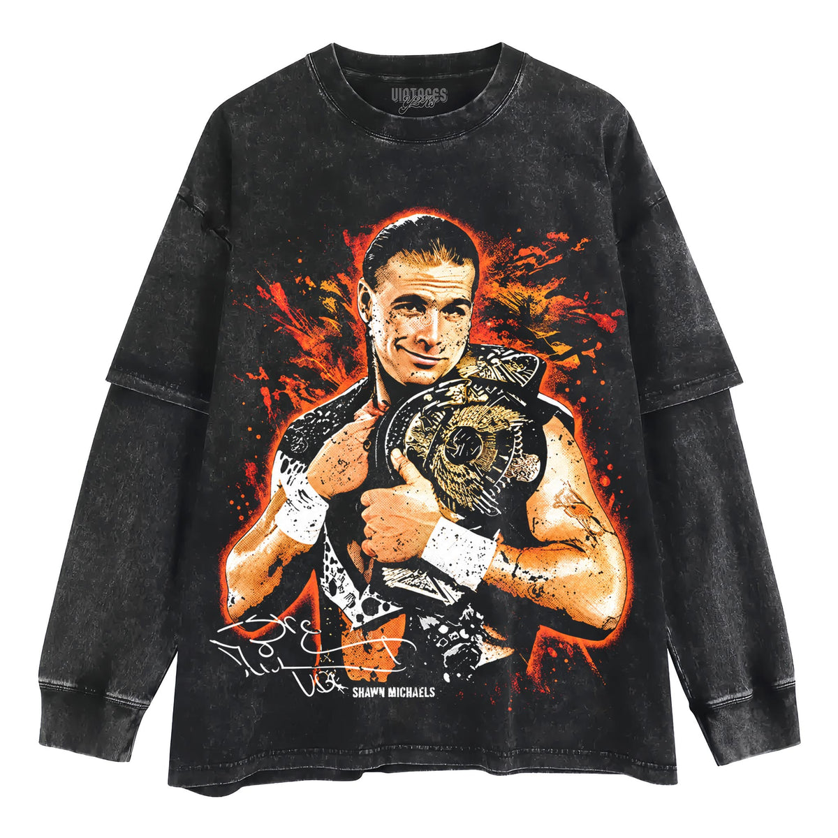 LA KNIGHT UNITED STATES CHAMPION GOLD TANK TOP & TEE & LONG SLEEVE & LAYERED LS & HOODIE
