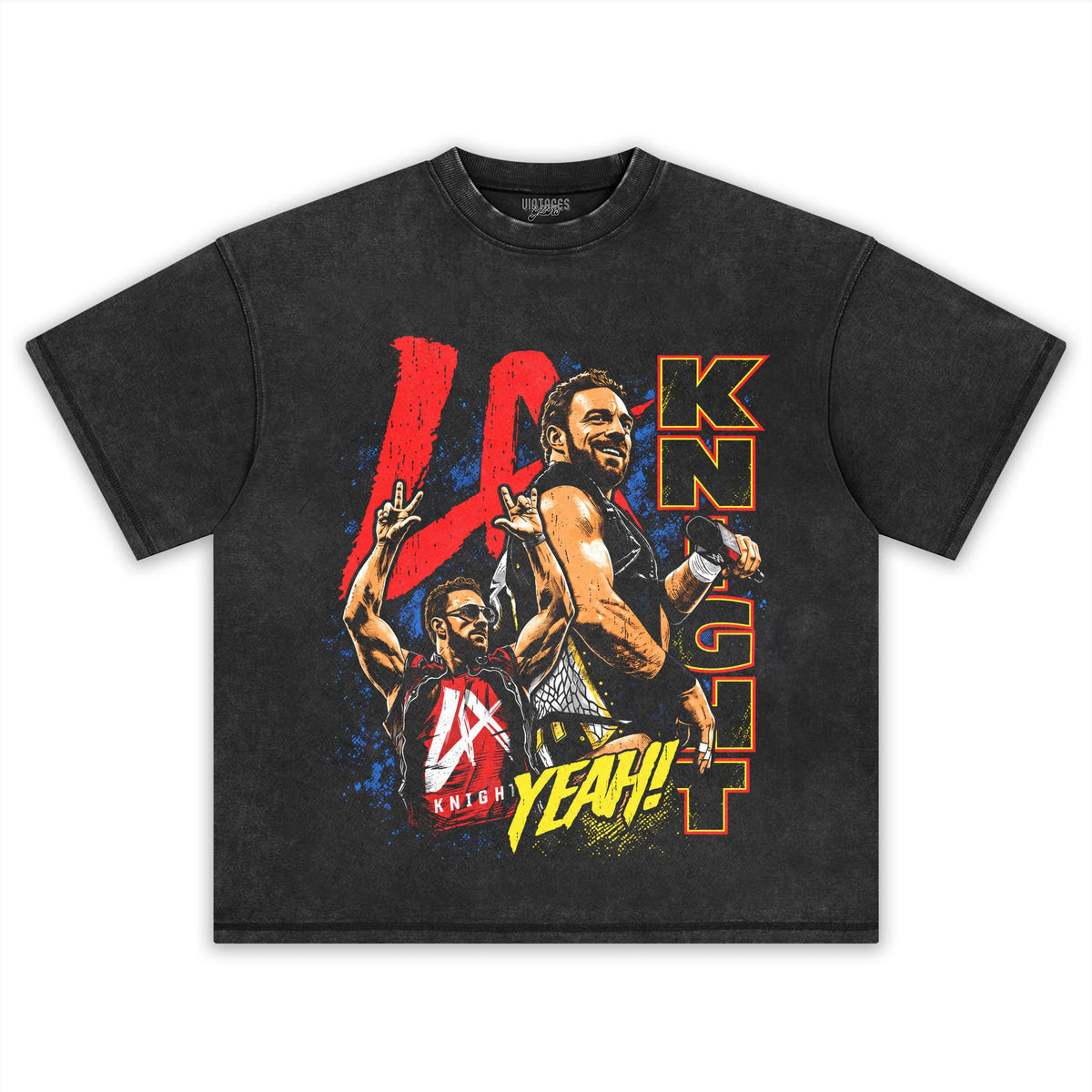 LA KNIGHT YEAH WWE TANK TOP & TEE & LONG SLEEVE & LAYERED LS & HOODIE