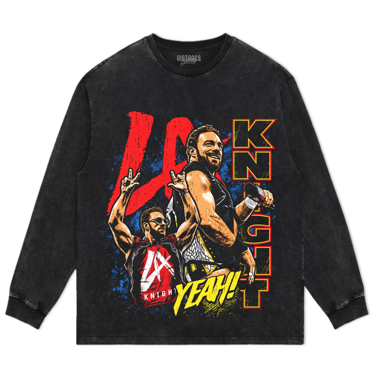 LA KNIGHT YEAH WWE TANK TOP & TEE & LONG SLEEVE & LAYERED LS & HOODIE