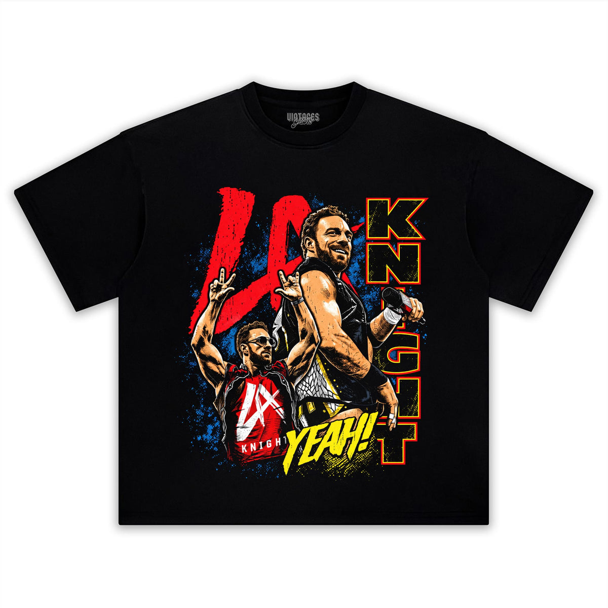 LA KNIGHT YEAH WWE TANK TOP & TEE & LONG SLEEVE & LAYERED LS & HOODIE