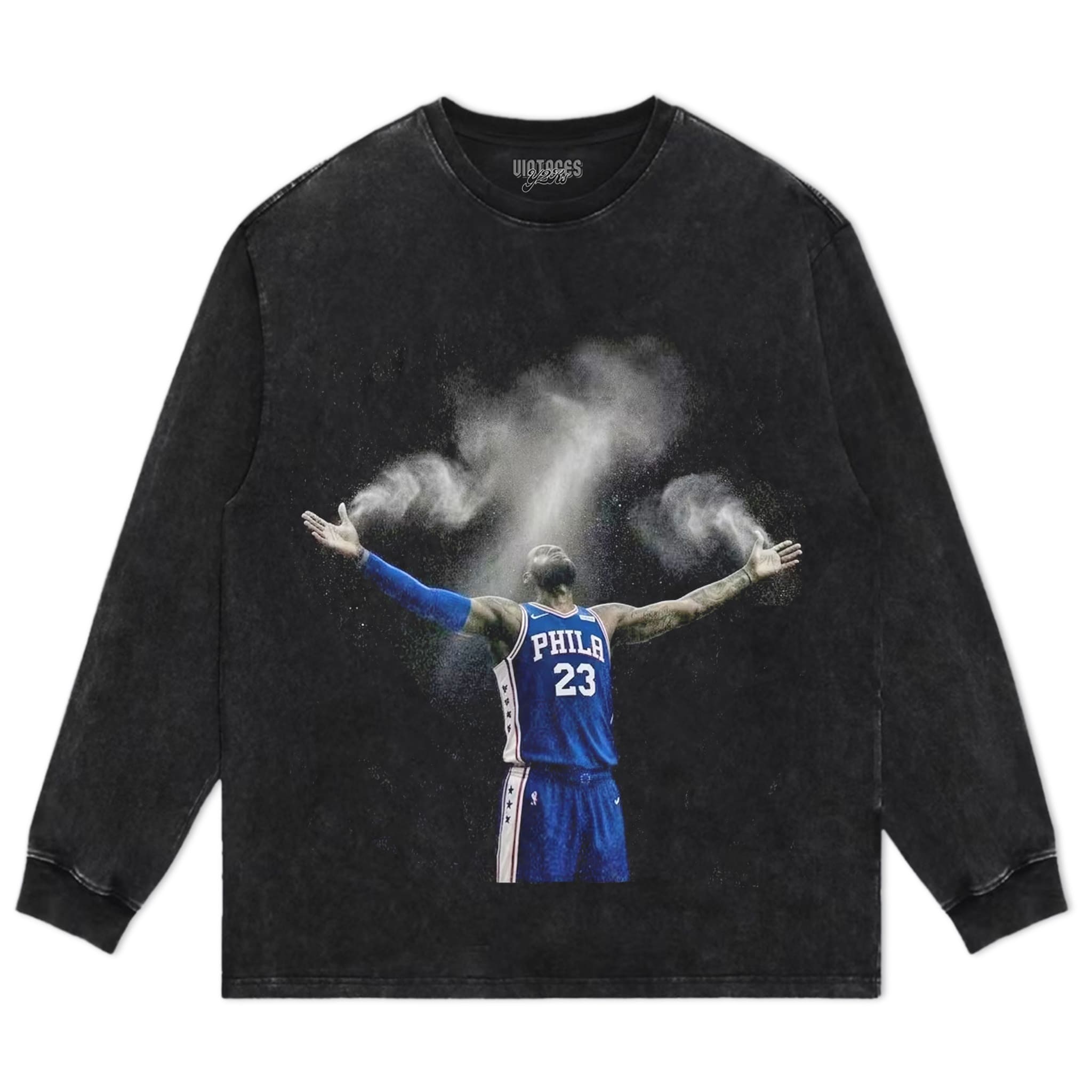 LBJ PHILADELPHIA 76ERS GRAPHIC TANK TOP & TEE & LONG SLEEVE & LAYERED LS & HOODIE
