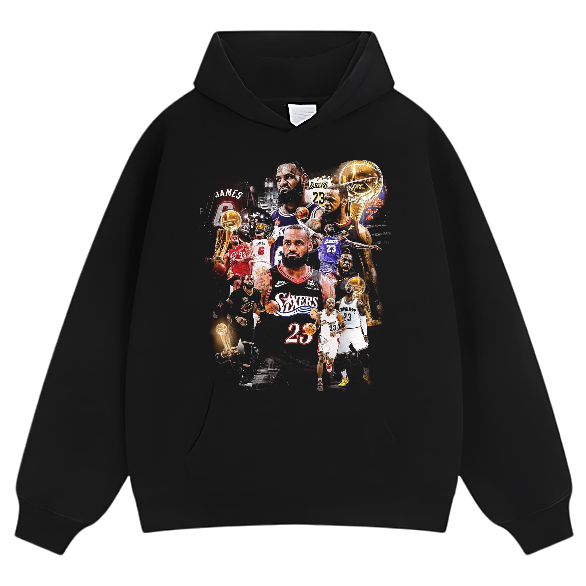 LEBRON JAMES 76ERS VB TANK TOP & TEE & LONG SLEEVE & LAYERED LS & HOODIE