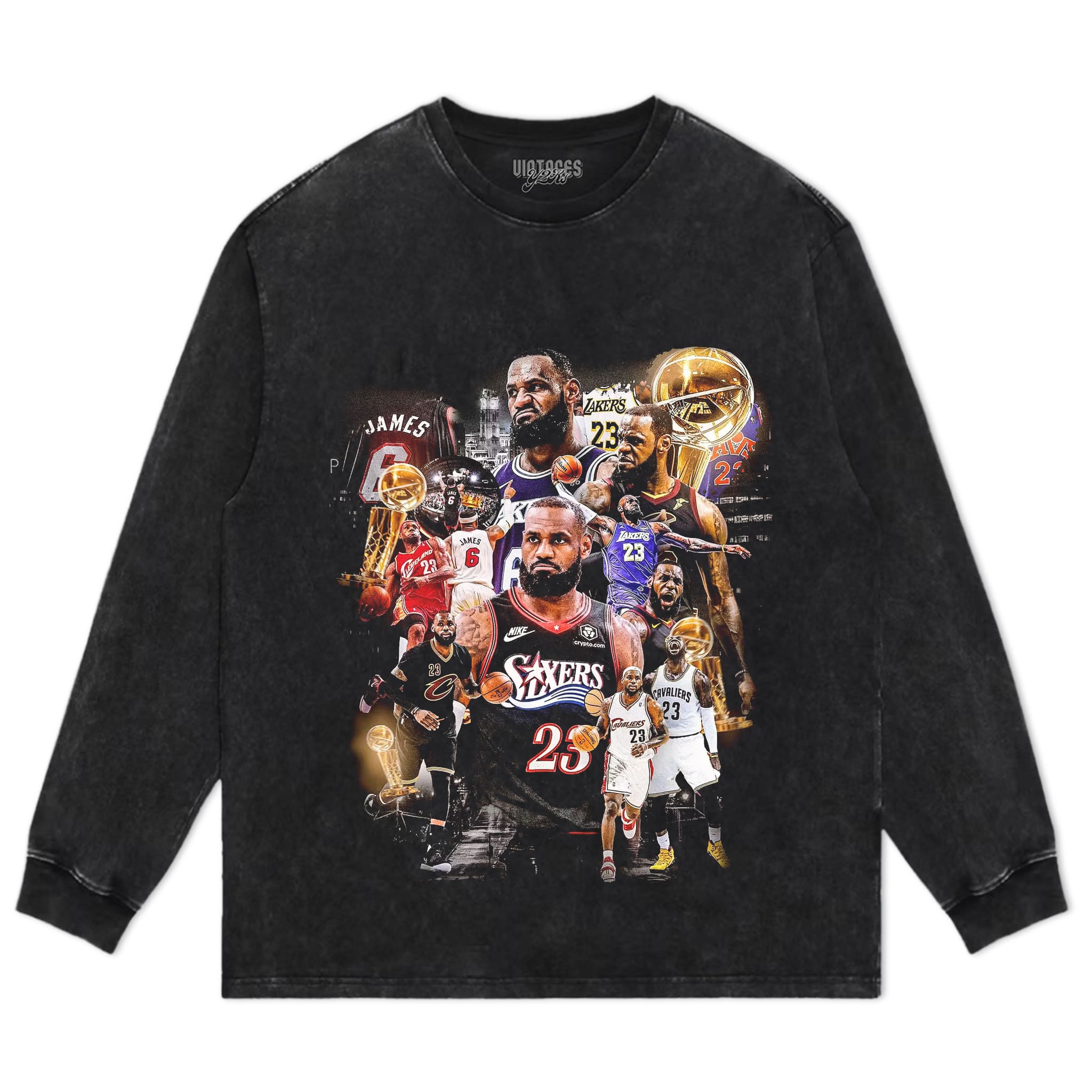 LEBRON JAMES 76ERS VB TANK TOP & TEE & LONG SLEEVE & LAYERED LS & HOODIE