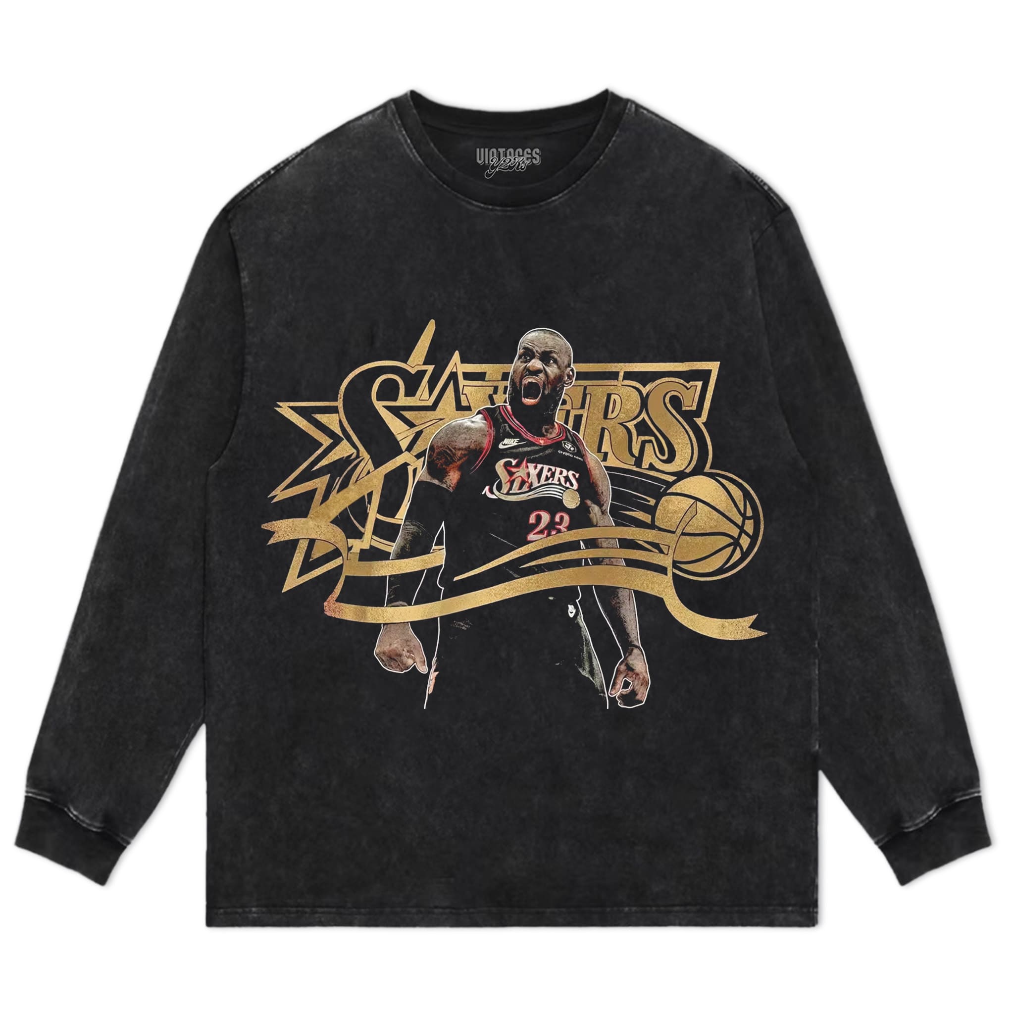 LEBRON JAMES 76ERS V12 TANK TOP & TEE & LONG SLEEVE & LAYERED LS & HOODIE