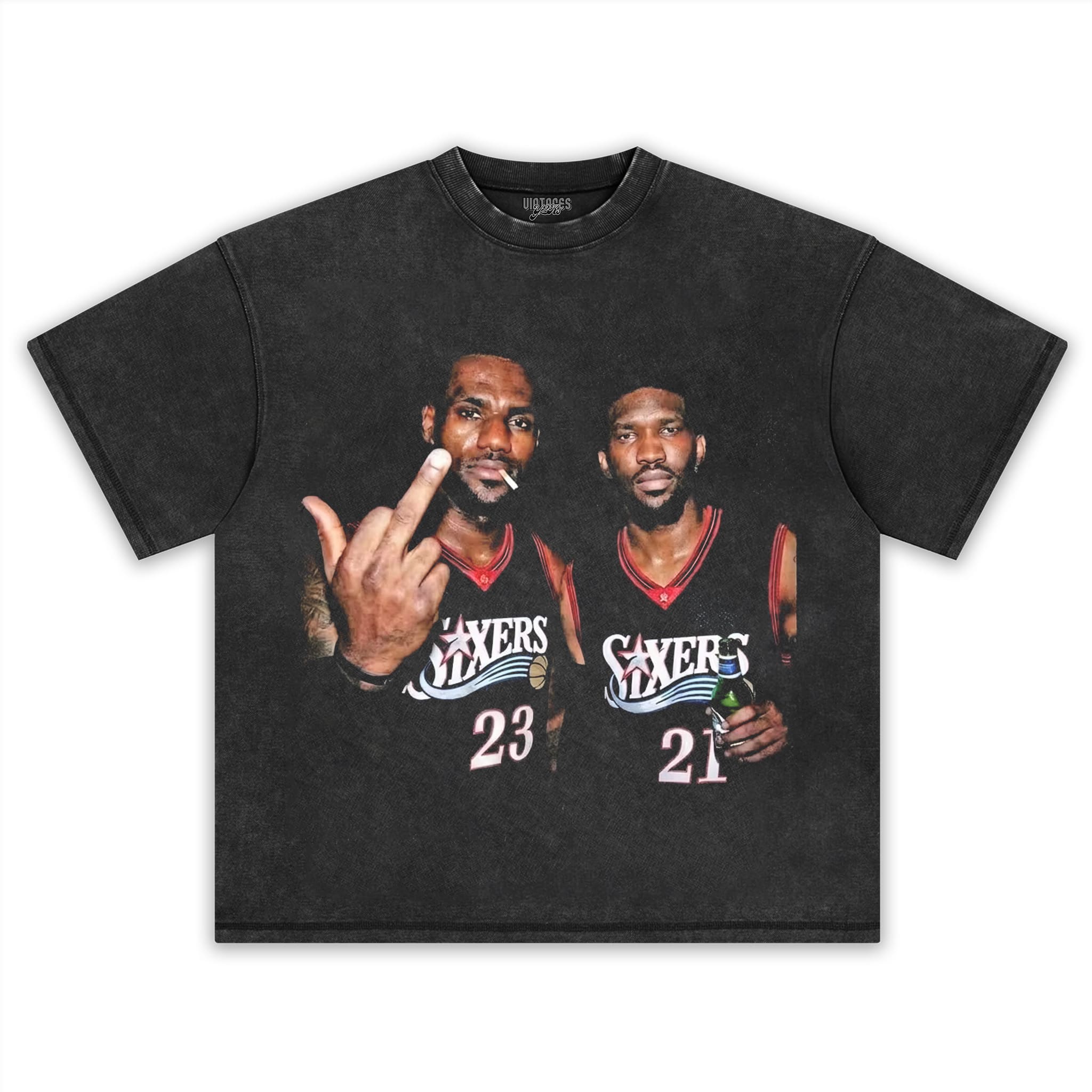 LEBRON JAMES & EMBIID 76ERS TANK TOP & TEE & LONG SLEEVE & LAYERED LS & HOODIE