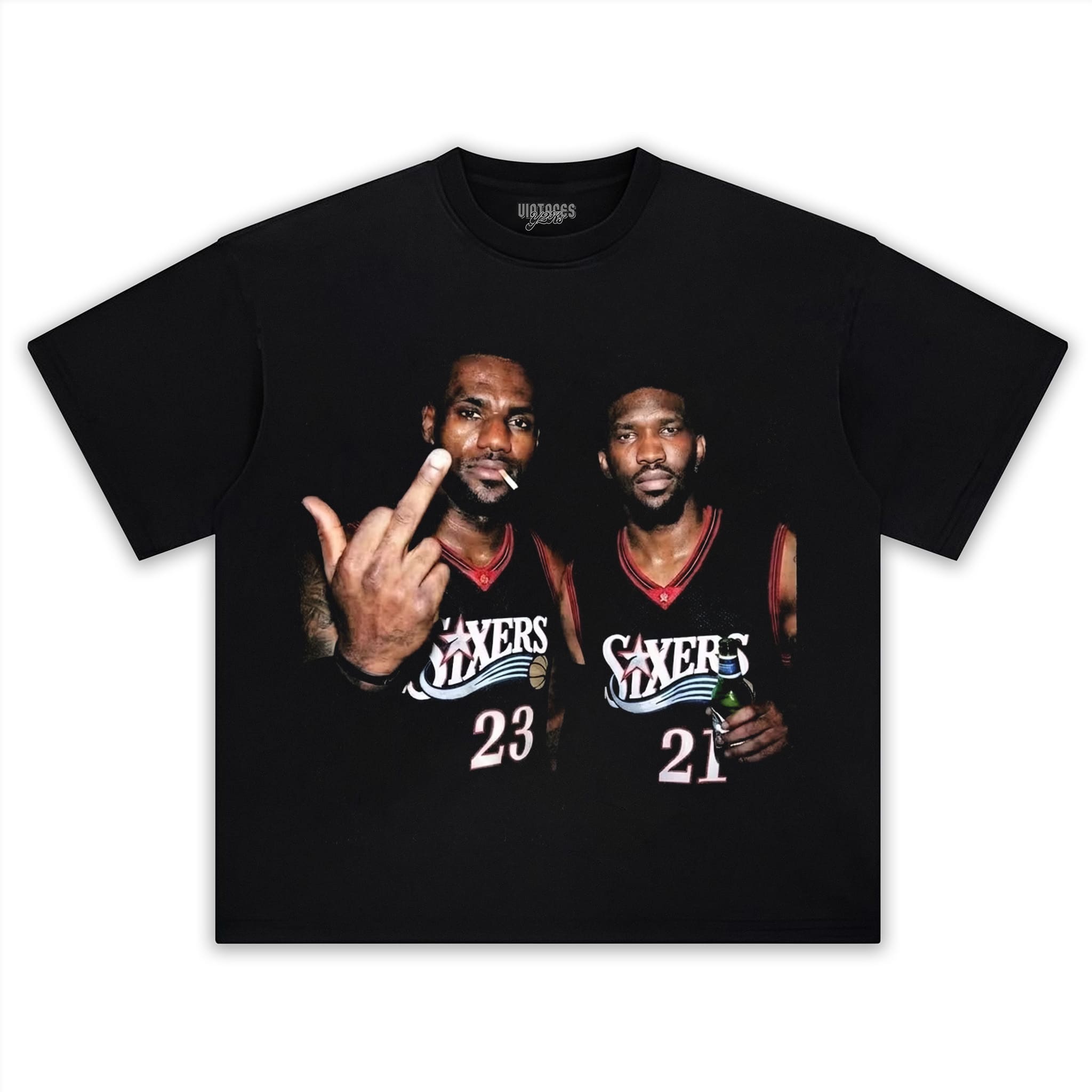 LEBRON JAMES & EMBIID 76ERS TANK TOP & TEE & LONG SLEEVE & LAYERED LS & HOODIE