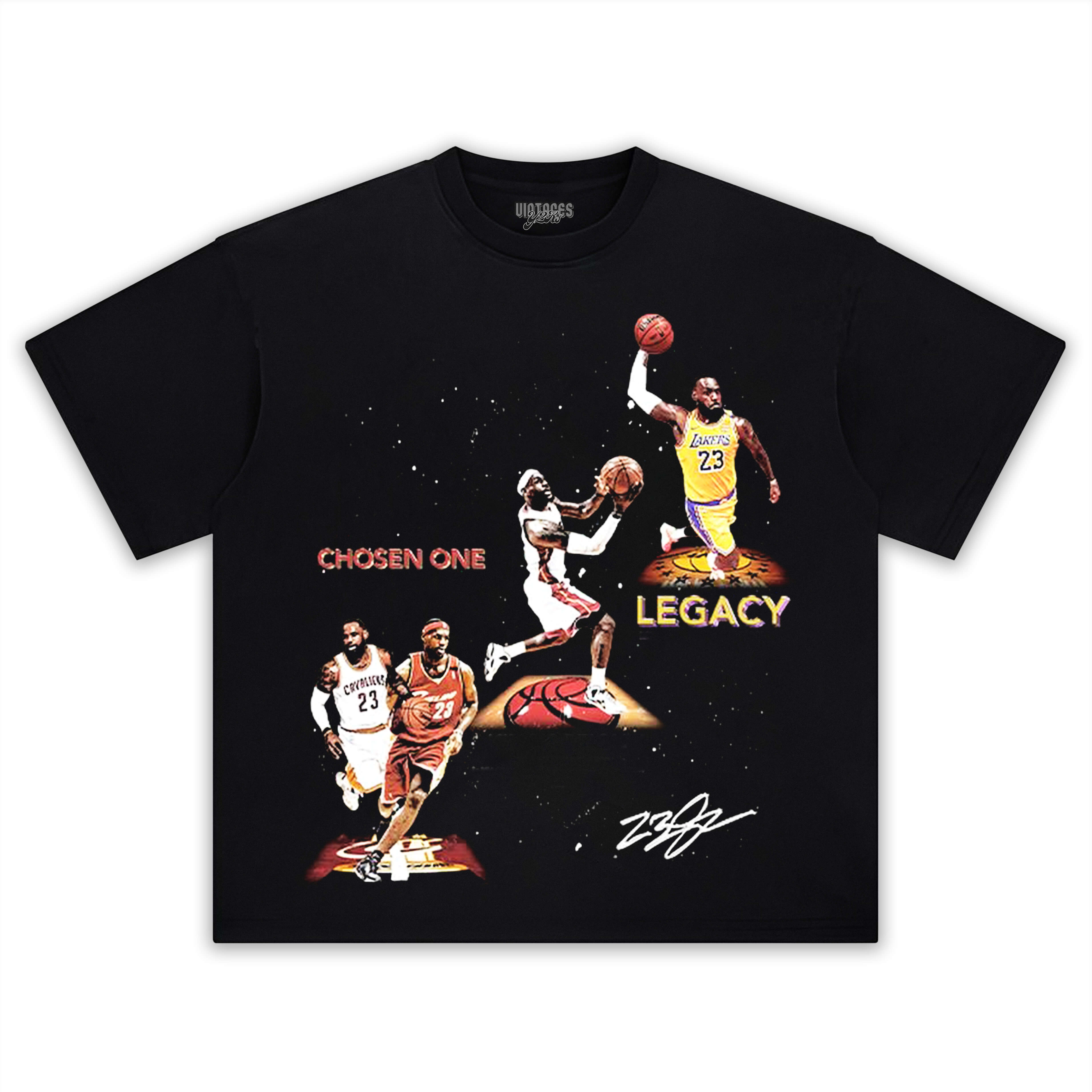 LEBRON JAMES LEGACY VINTAGE TEE & LS & HOODIE