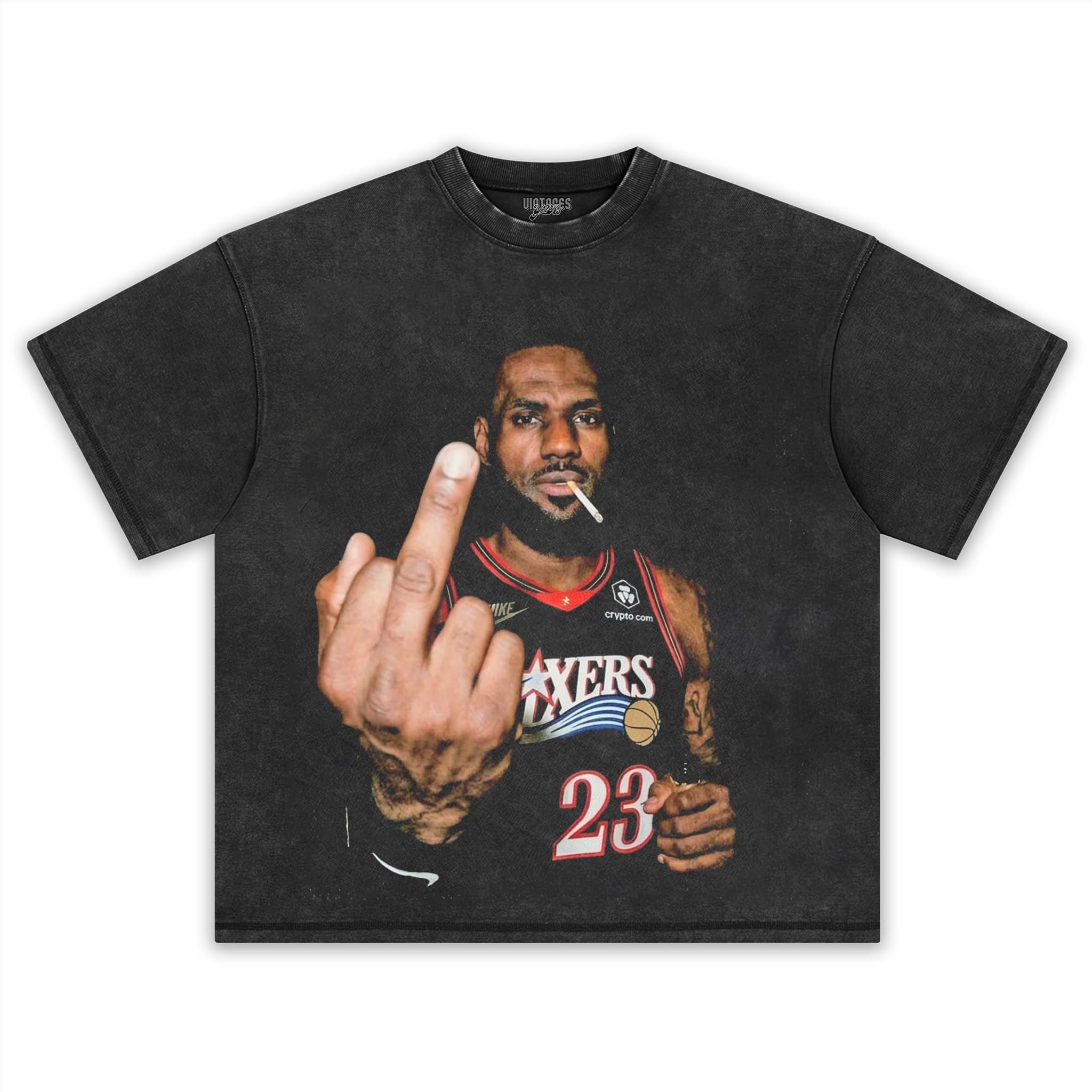 LEBRON JAMES PHILADELPHIA 76ERS GRAPHIC VA TANK TOP & TEE & LONG SLEEVE & LAYERED LS & HOODIE