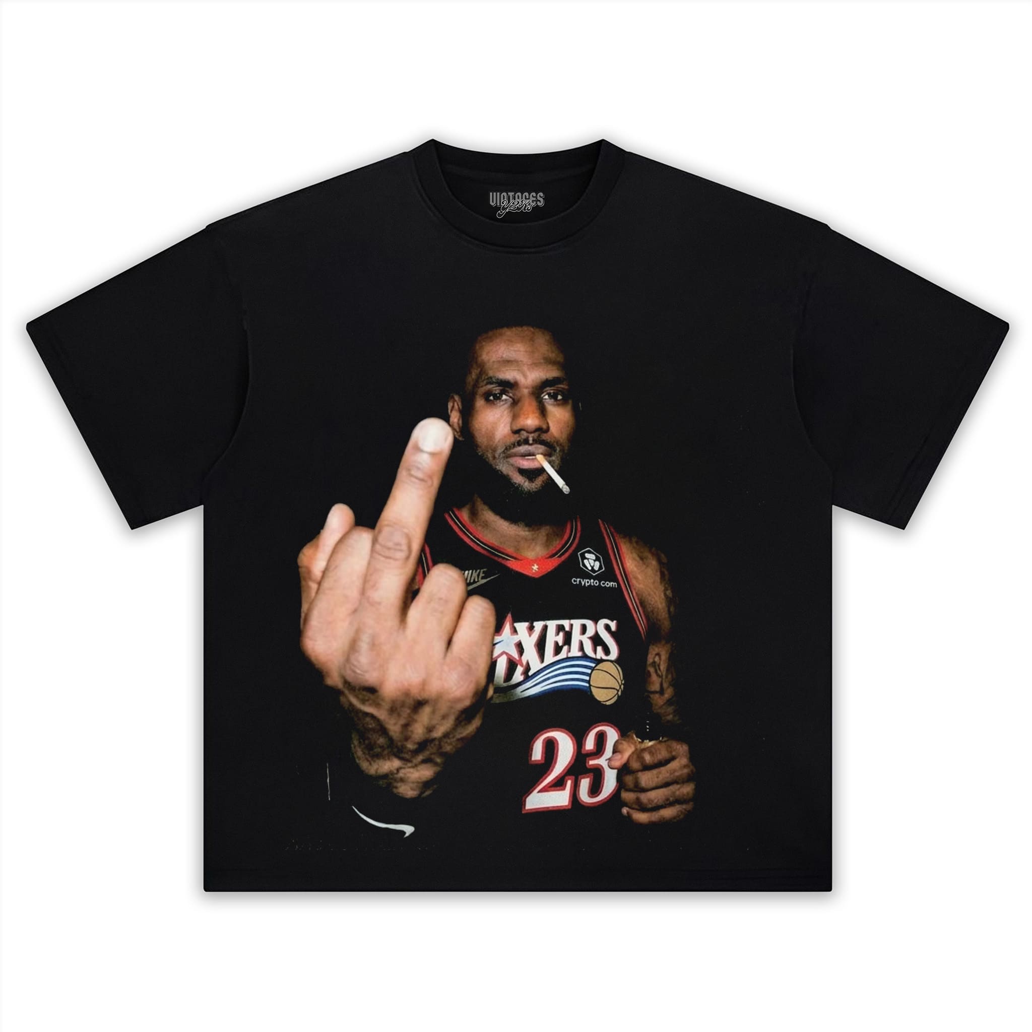 LEBRON JAMES PHILADELPHIA 76ERS GRAPHIC VA TANK TOP & TEE & LONG SLEEVE & LAYERED LS & HOODIE
