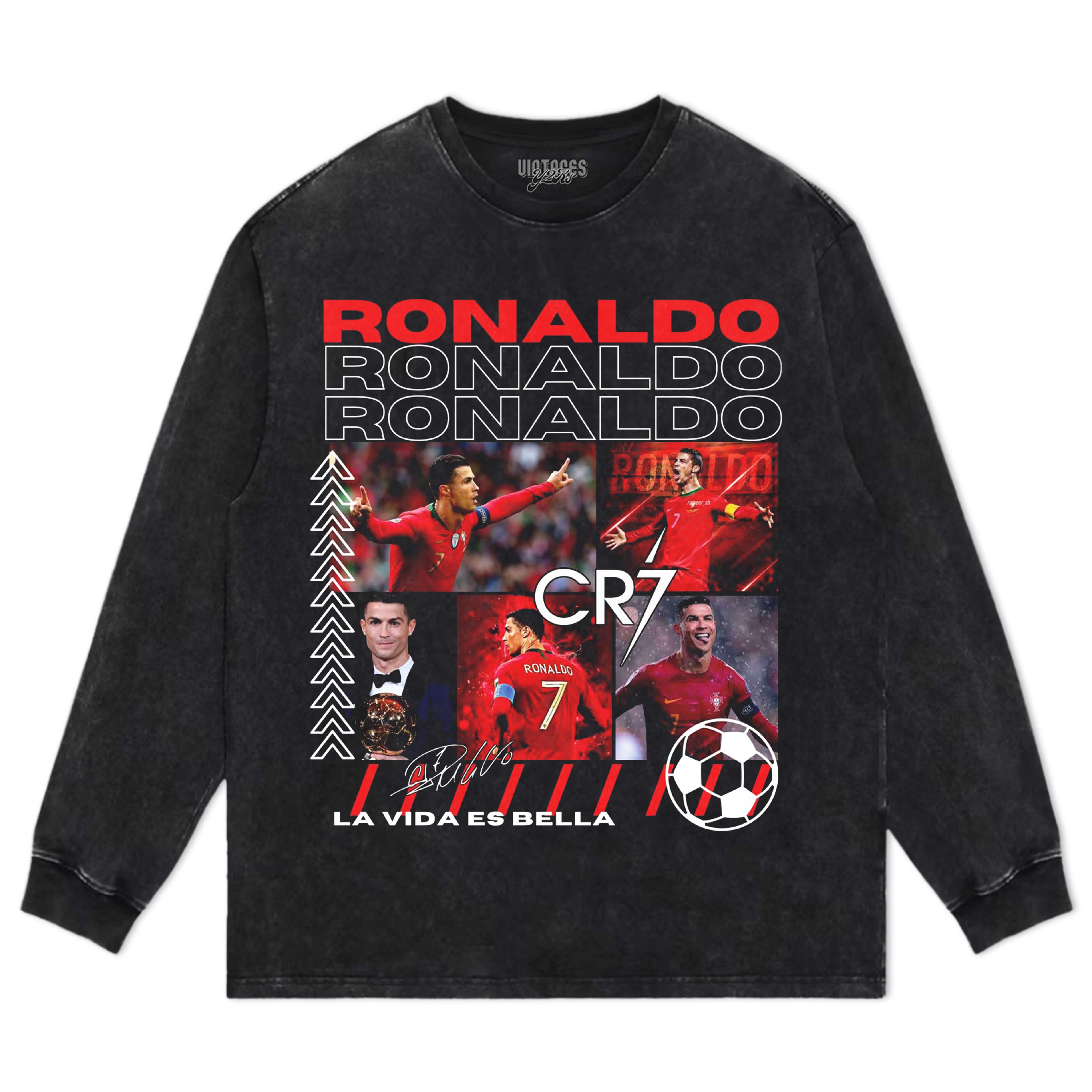 LEGEND CRISTIANO RONALDO TEE & LS & HOODIE