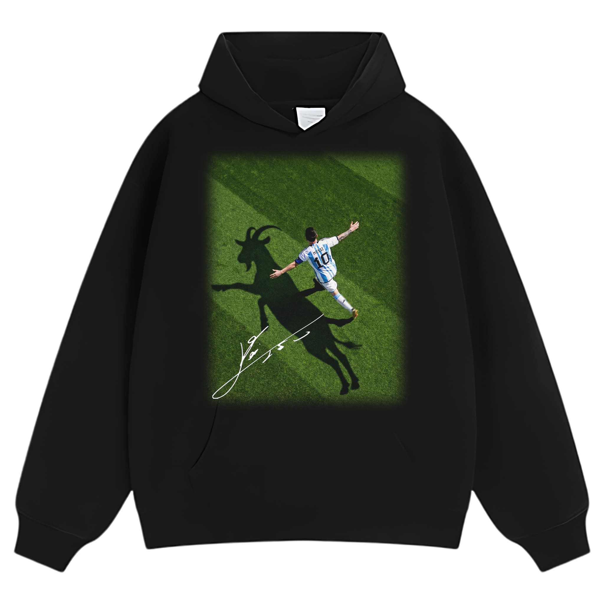 LEO MESSI - GOAT TANK TOP & TEE & LONG SLEEVE & LAYERED LS & HOODIE