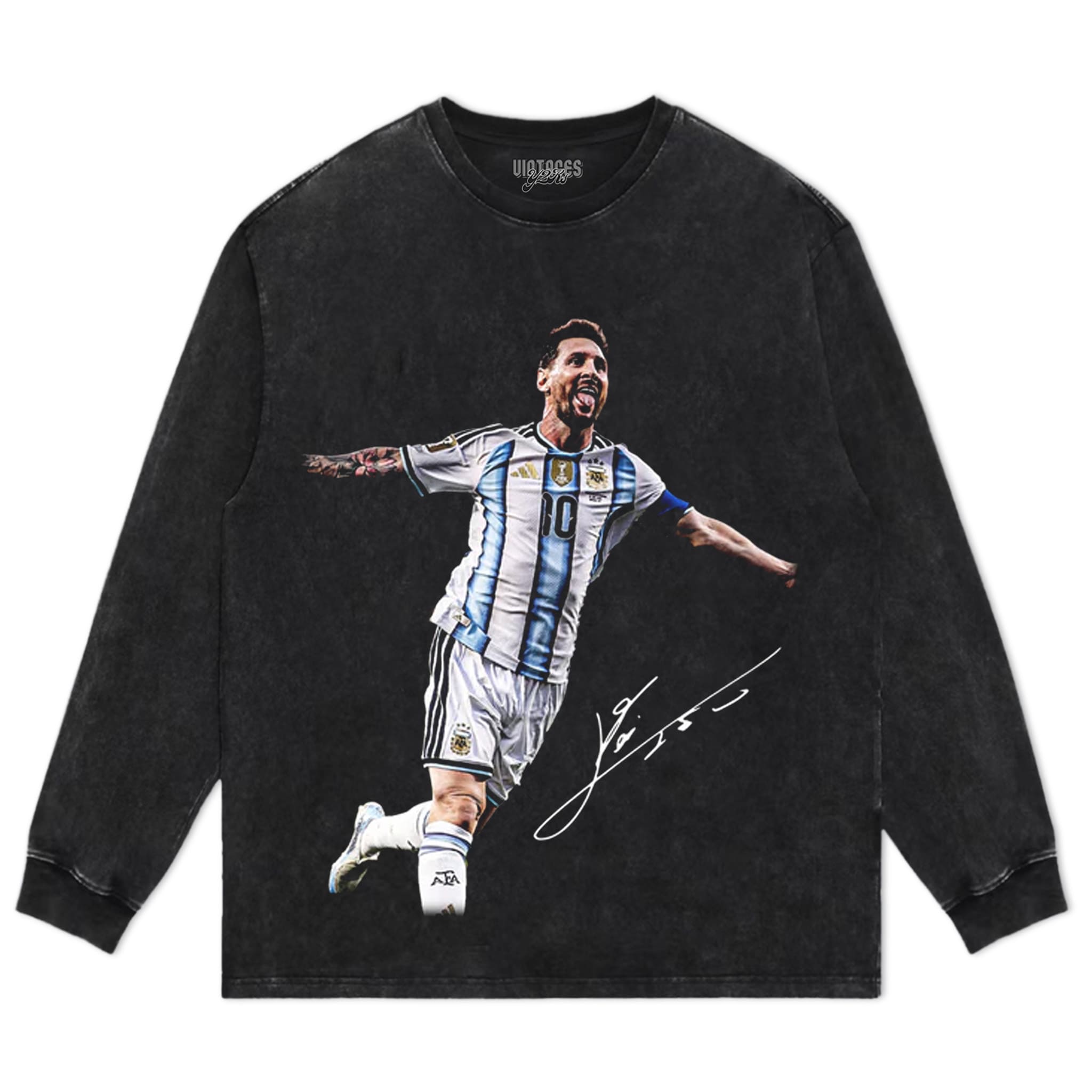 LEO MESSI - HAT TRICK TANK TOP & TEE & LONG SLEEVE & LAYERED LS & HOODIE