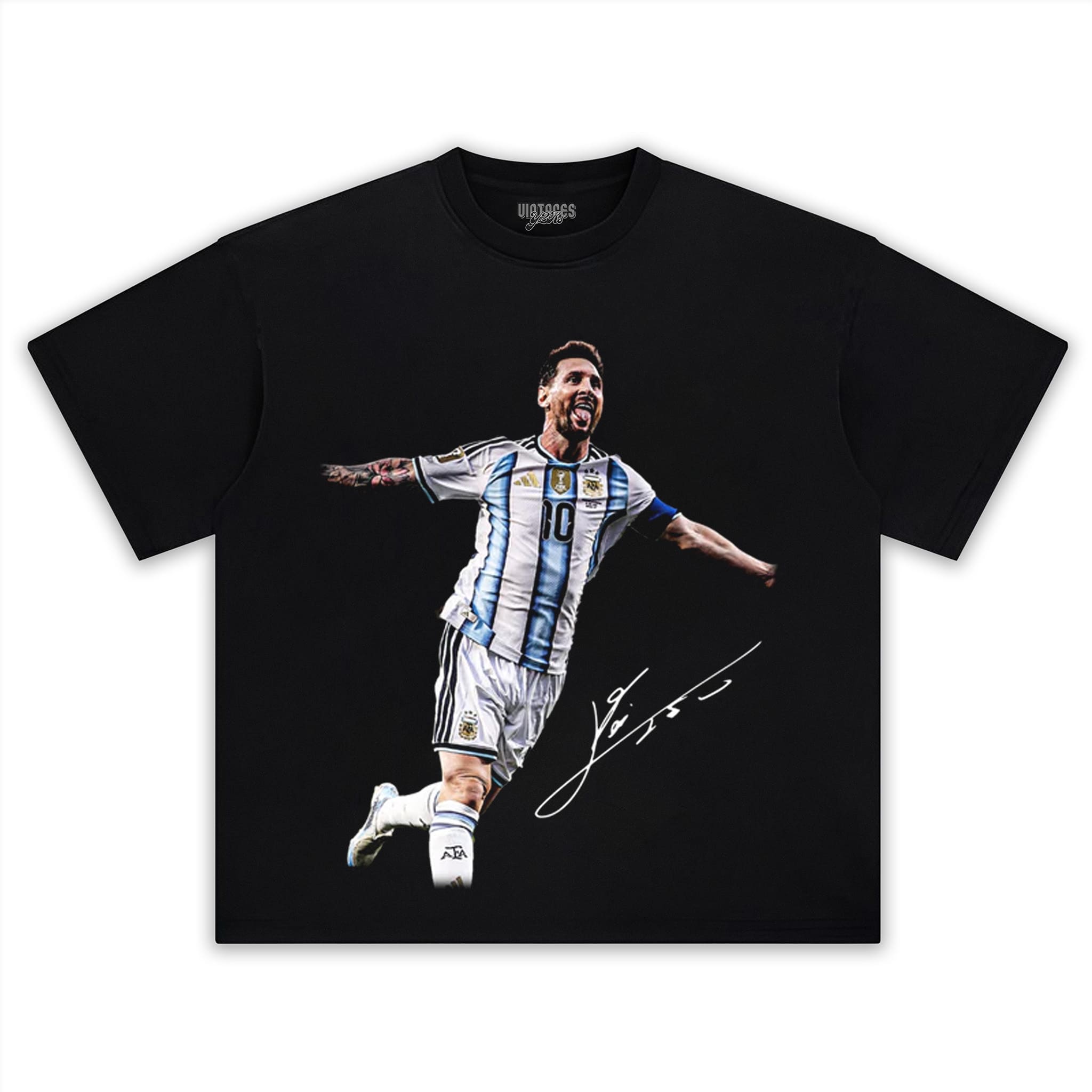 LEO MESSI - HAT TRICK TANK TOP & TEE & LONG SLEEVE & LAYERED LS & HOODIE