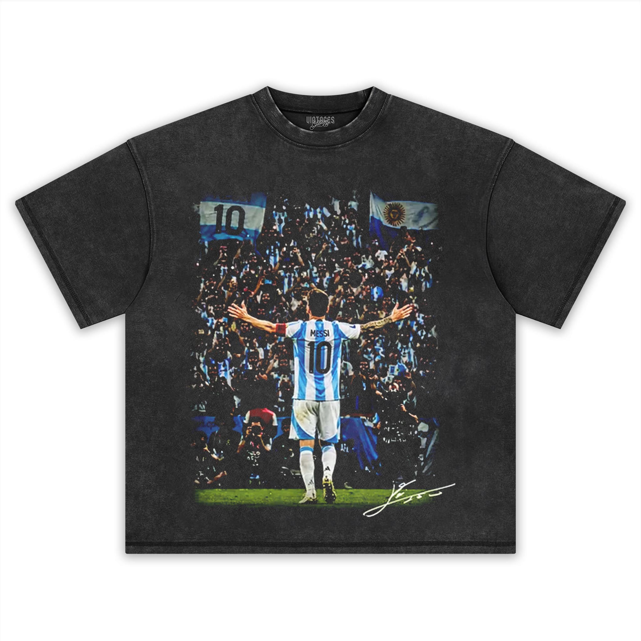 LEO MESSI - THE ICON TANK TOP & TEE & LONG SLEEVE & LAYERED LS & HOODIE