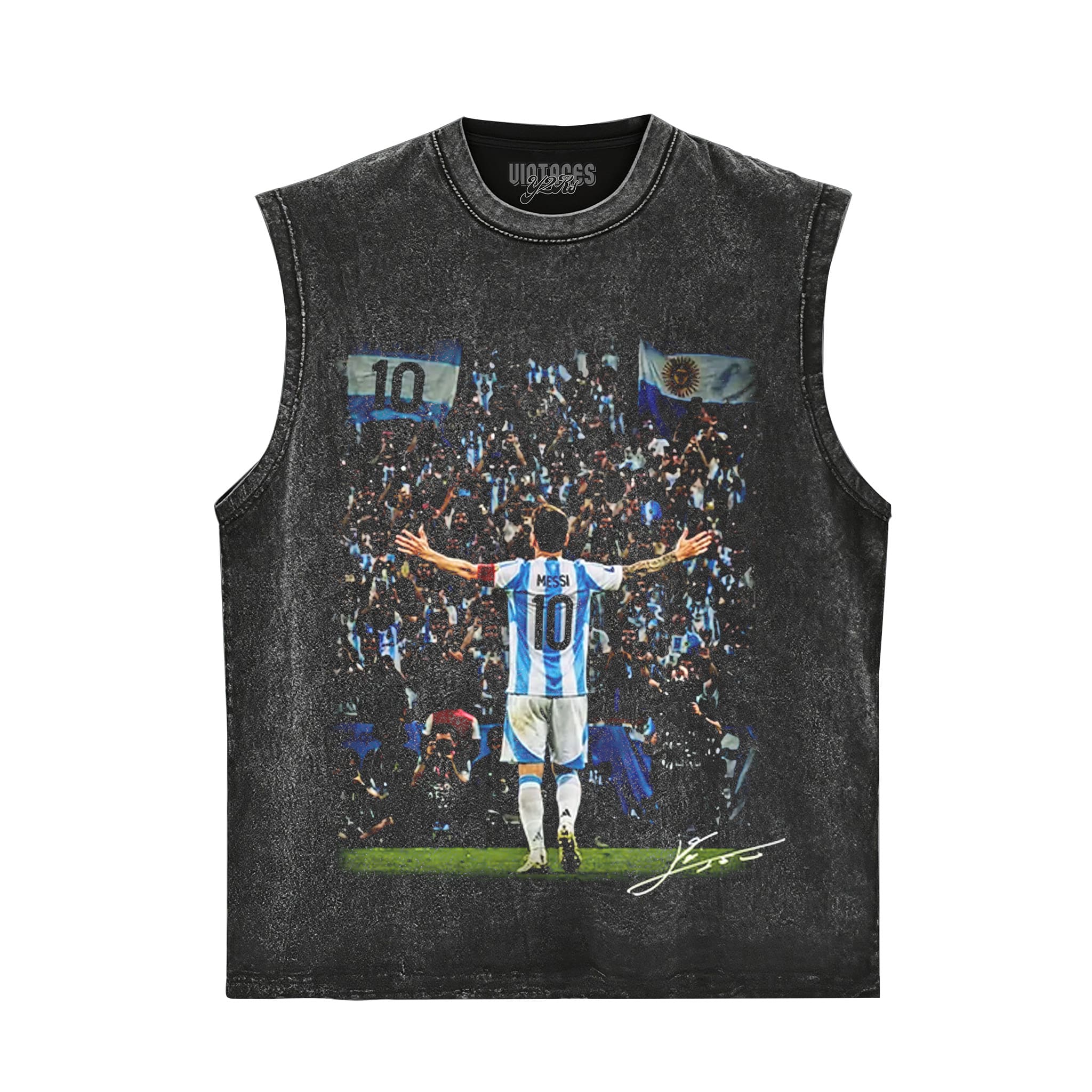 LEO MESSI - THE ICON TANK TOP & TEE & LONG SLEEVE & LAYERED LS & HOODIE
