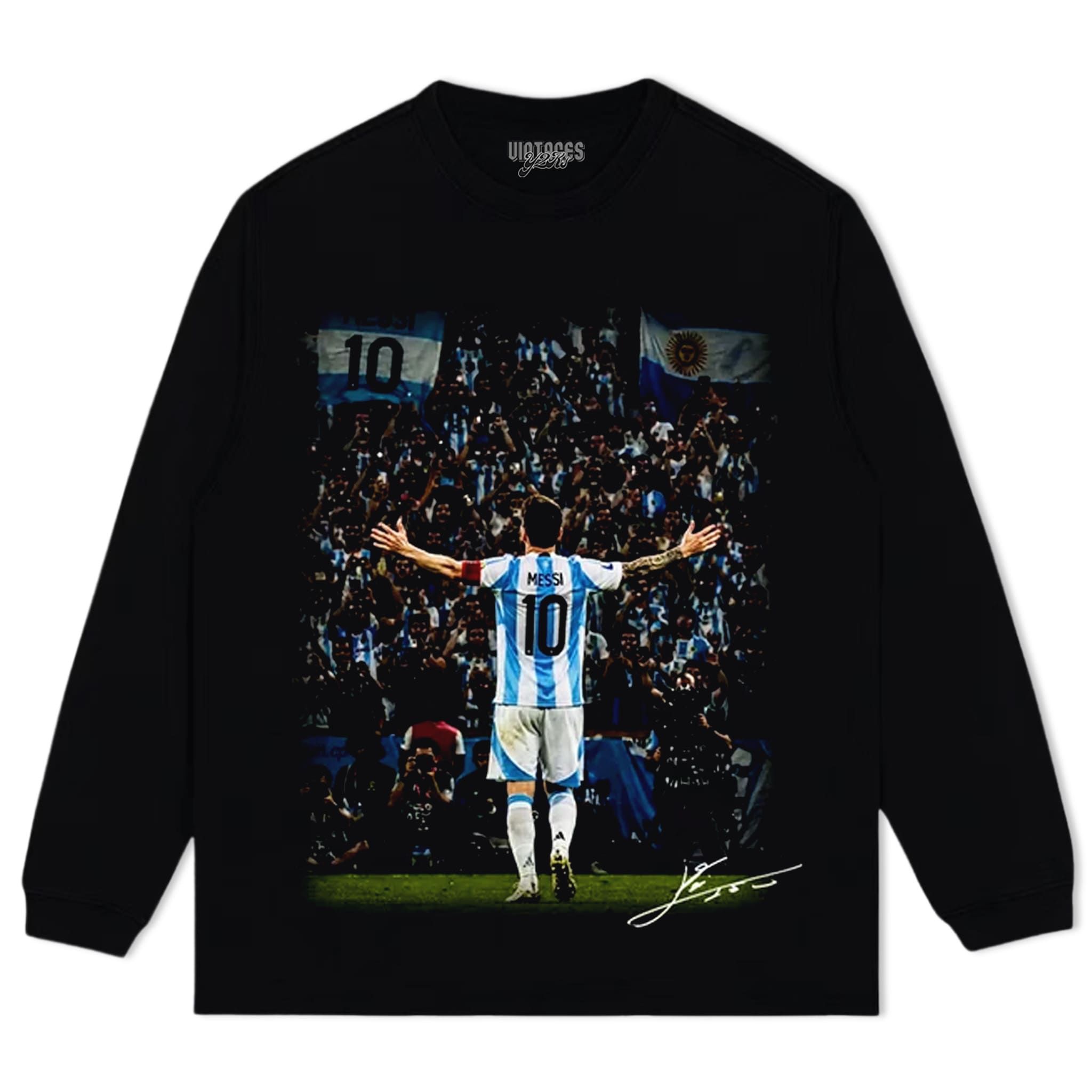 LEO MESSI - THE ICON TANK TOP & TEE & LONG SLEEVE & LAYERED LS & HOODIE