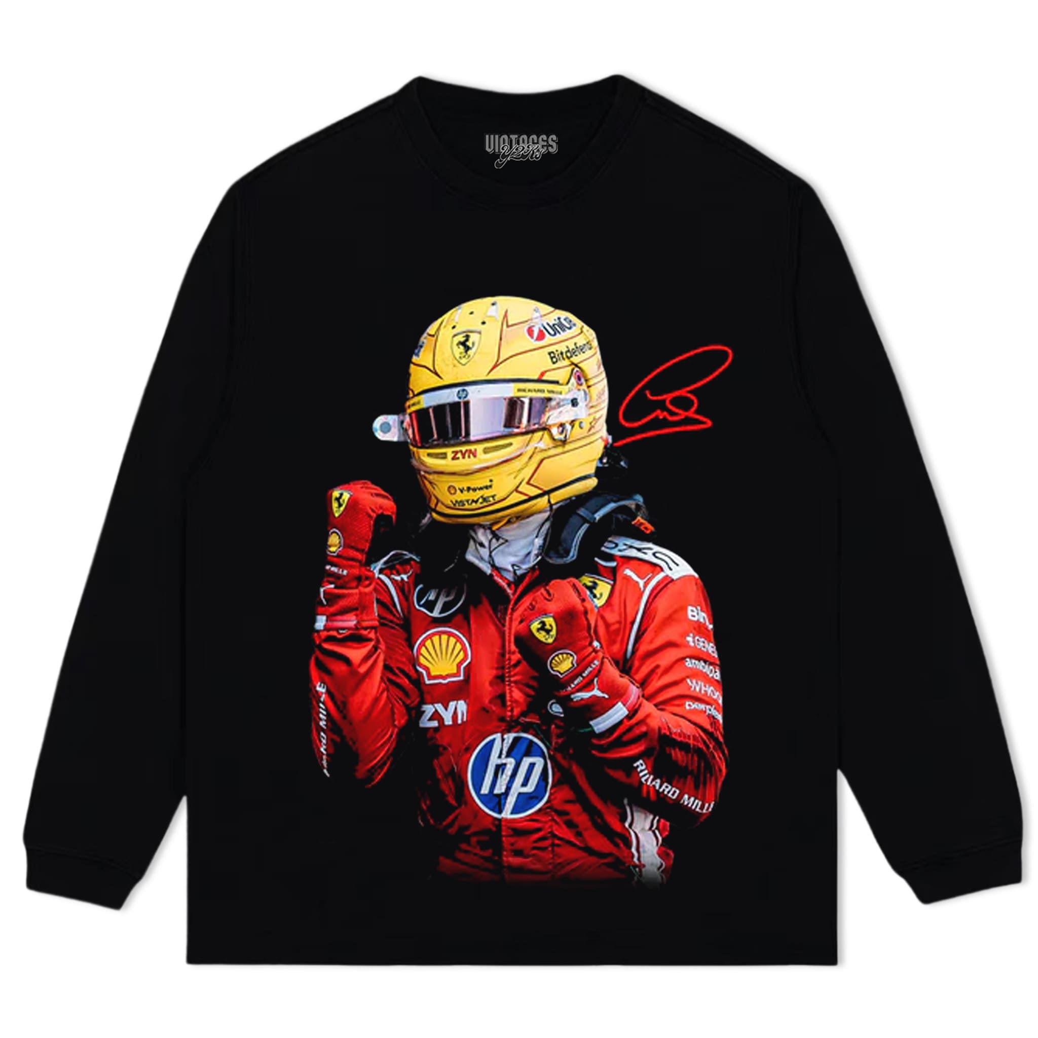 LEWIS HAMILTON - REMEMBER WHO YOU ARE V2 TANK TOP & TEE & LONG SLEEVE & LAYERED LS & HOODIE