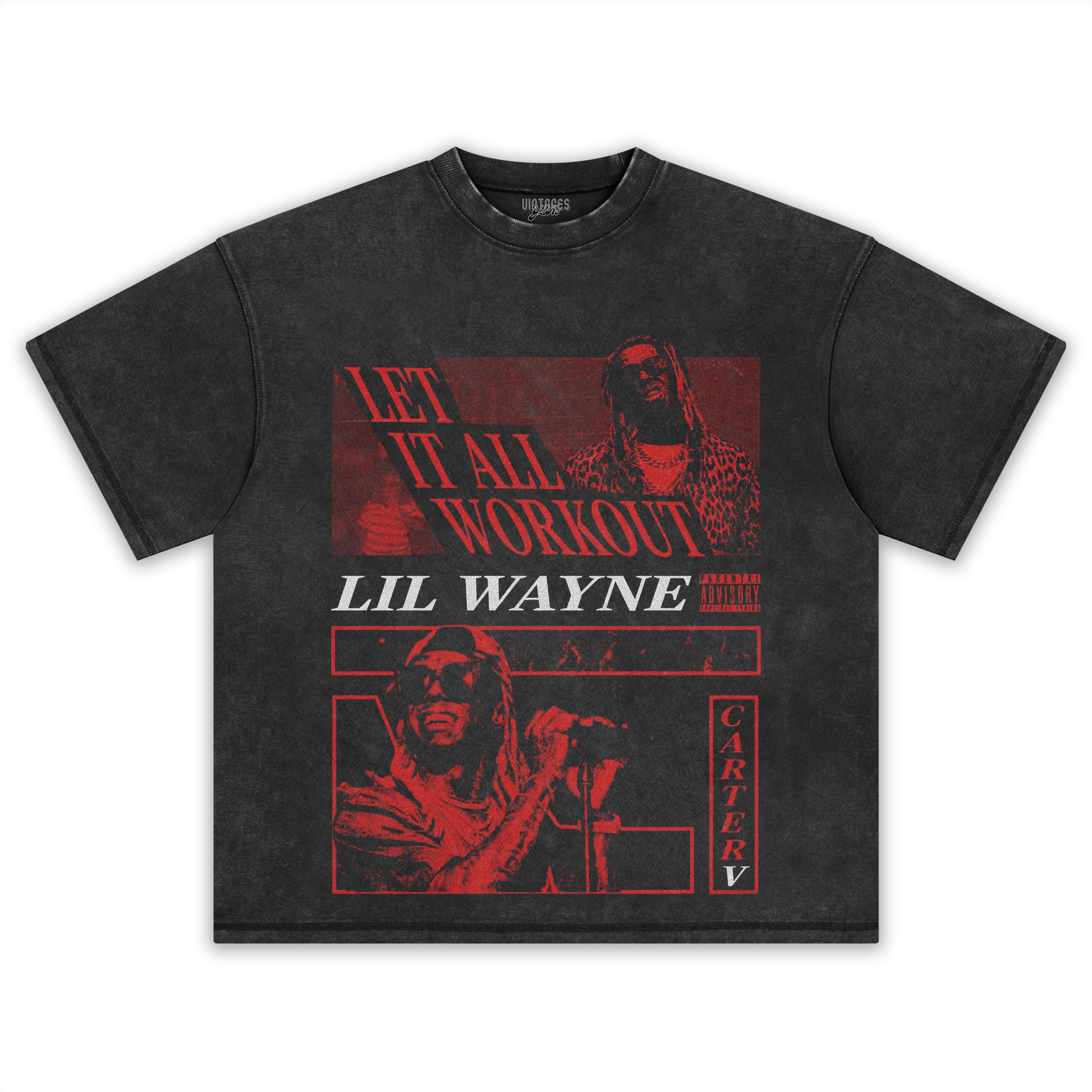 LIL WAYNE - 2026 VINTAGE V2 TEE & LS & HOODIE