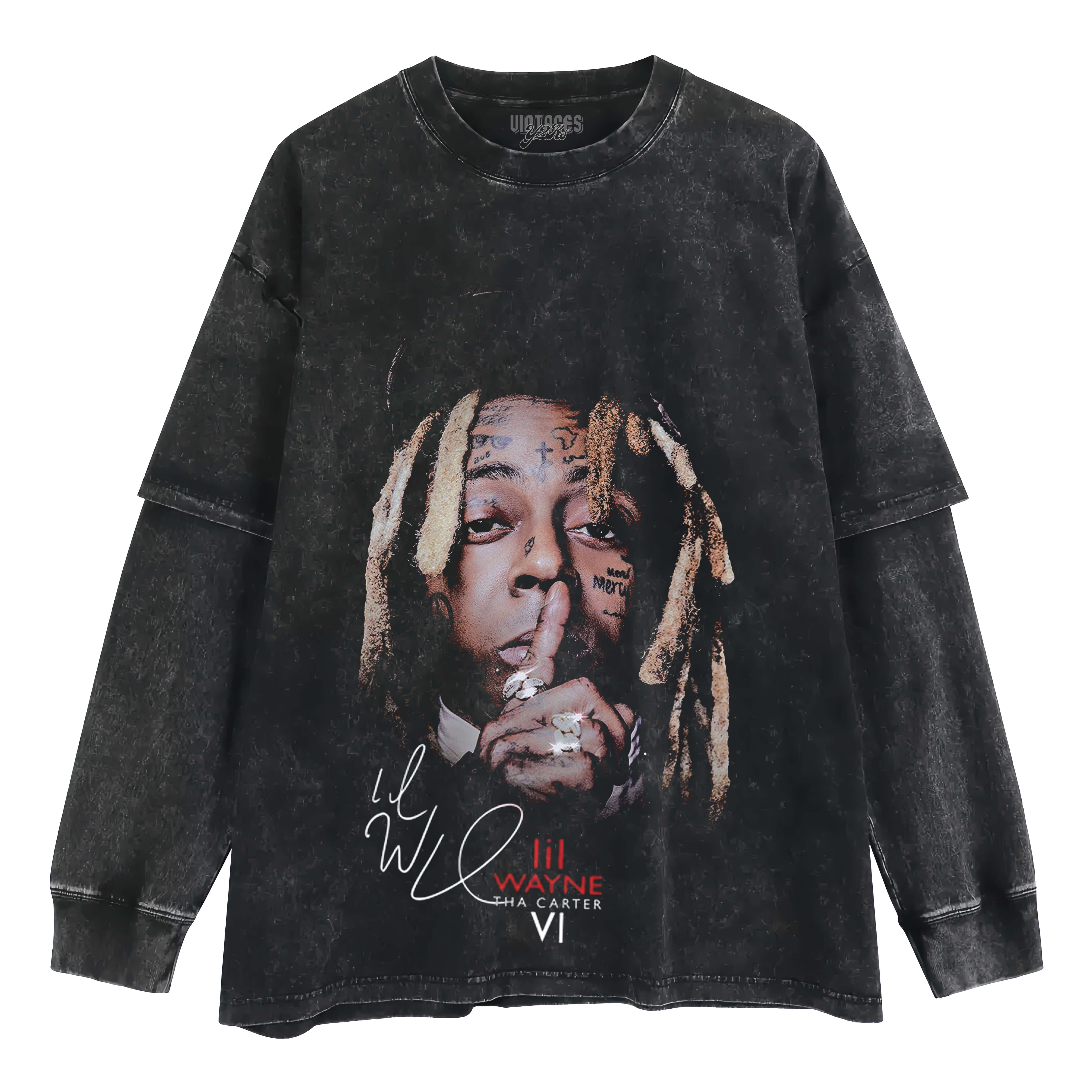 LIL WAYNE - 20+ YEARS OF CARTER CLASSICS TOUR V3 LAYERED LONG SLEEVE