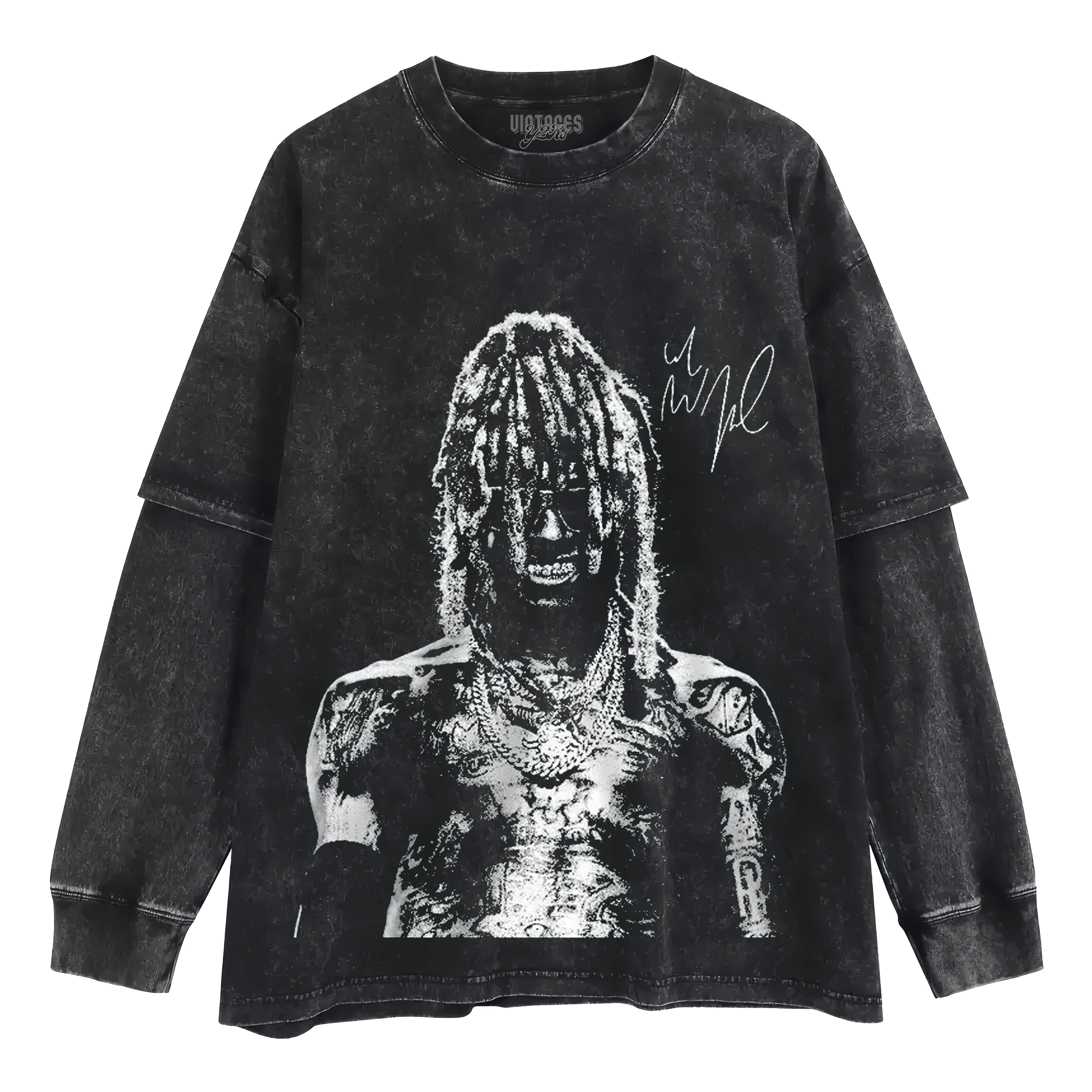 LIL WAYNE THA CARTER COMFORT COLOR LAYERED LONG SLEEVE