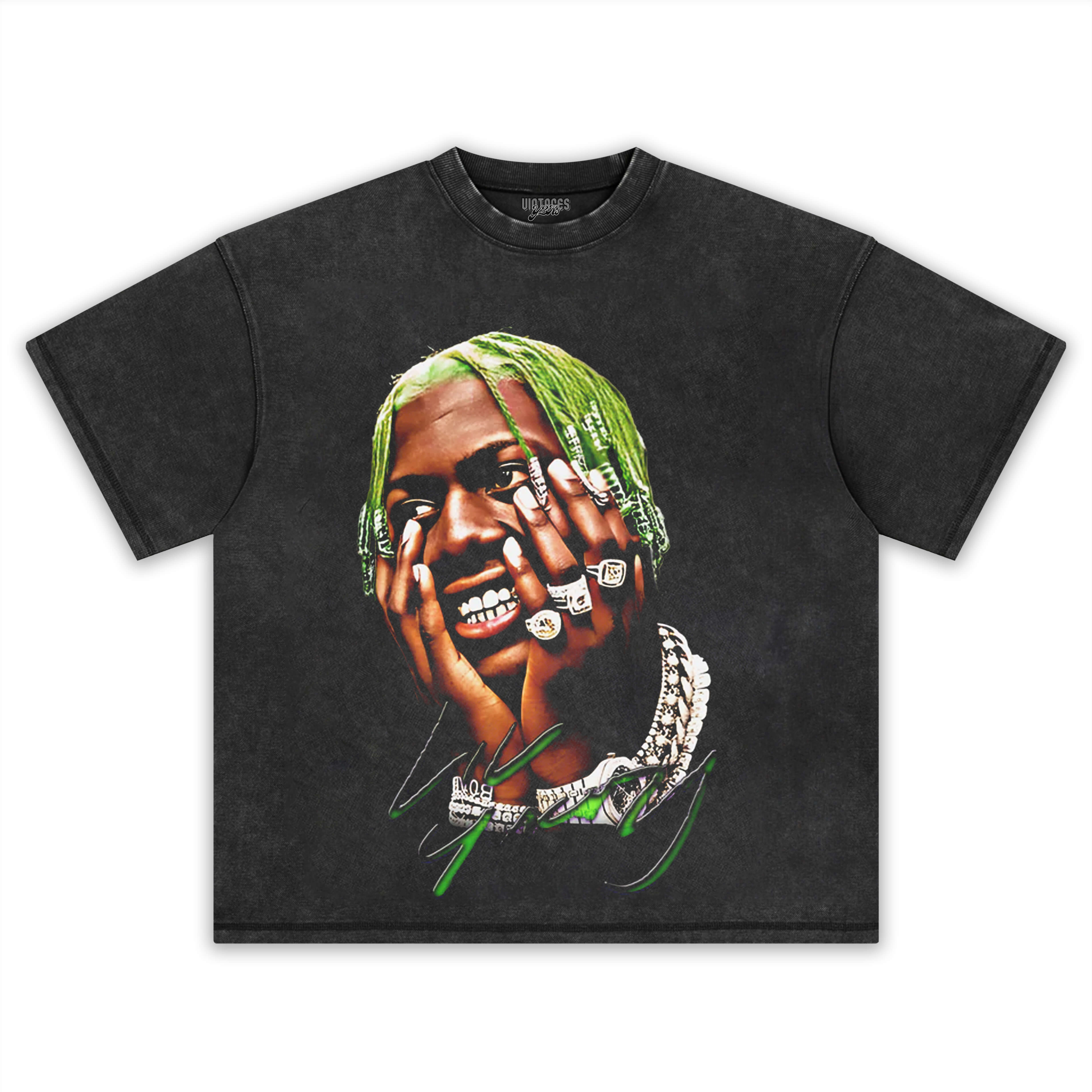 LIL YATCHY GREEN FACE TEE & LS & HOODIE