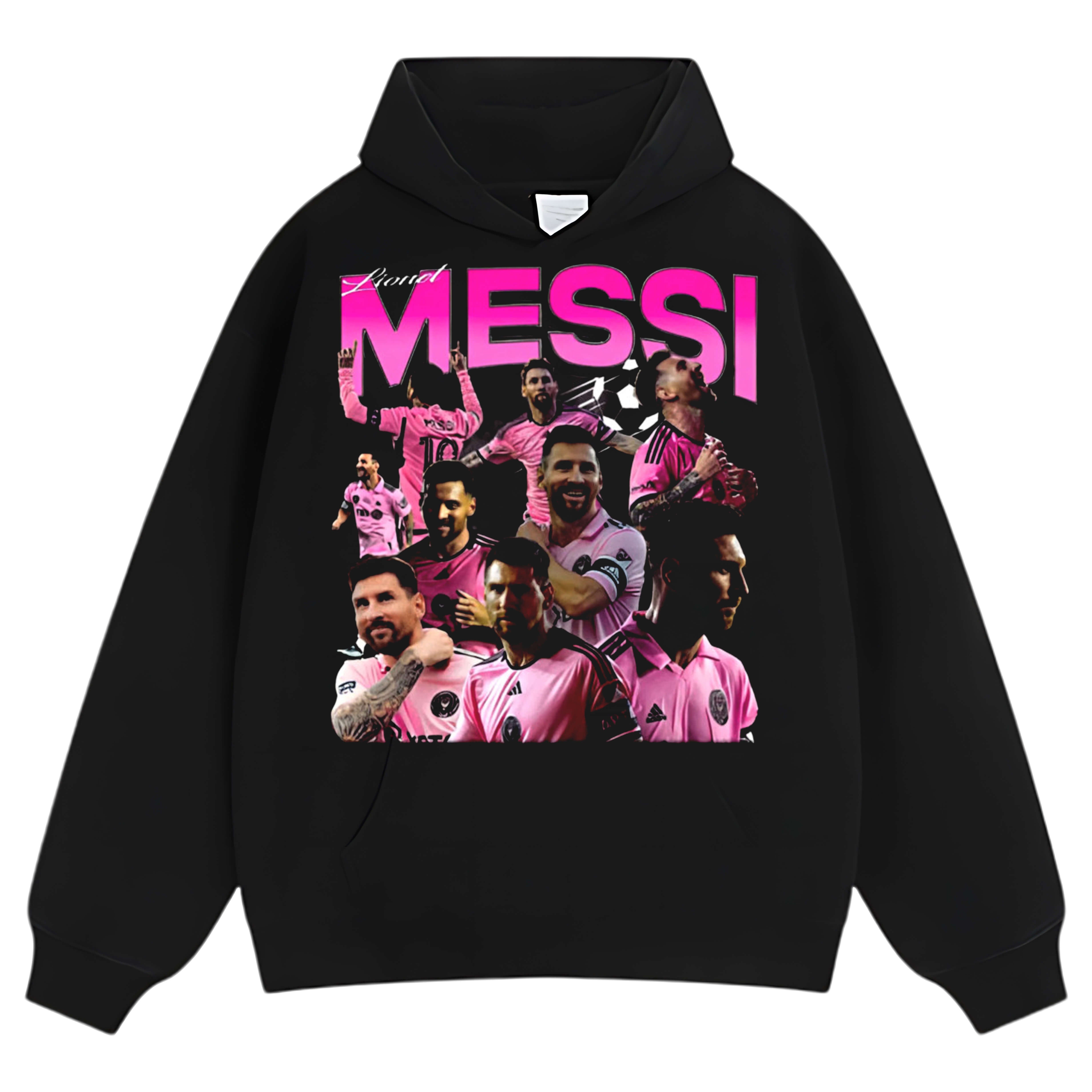 LIONEL MESSI MIAMI COLLAGE TEE & LS & HOODIE