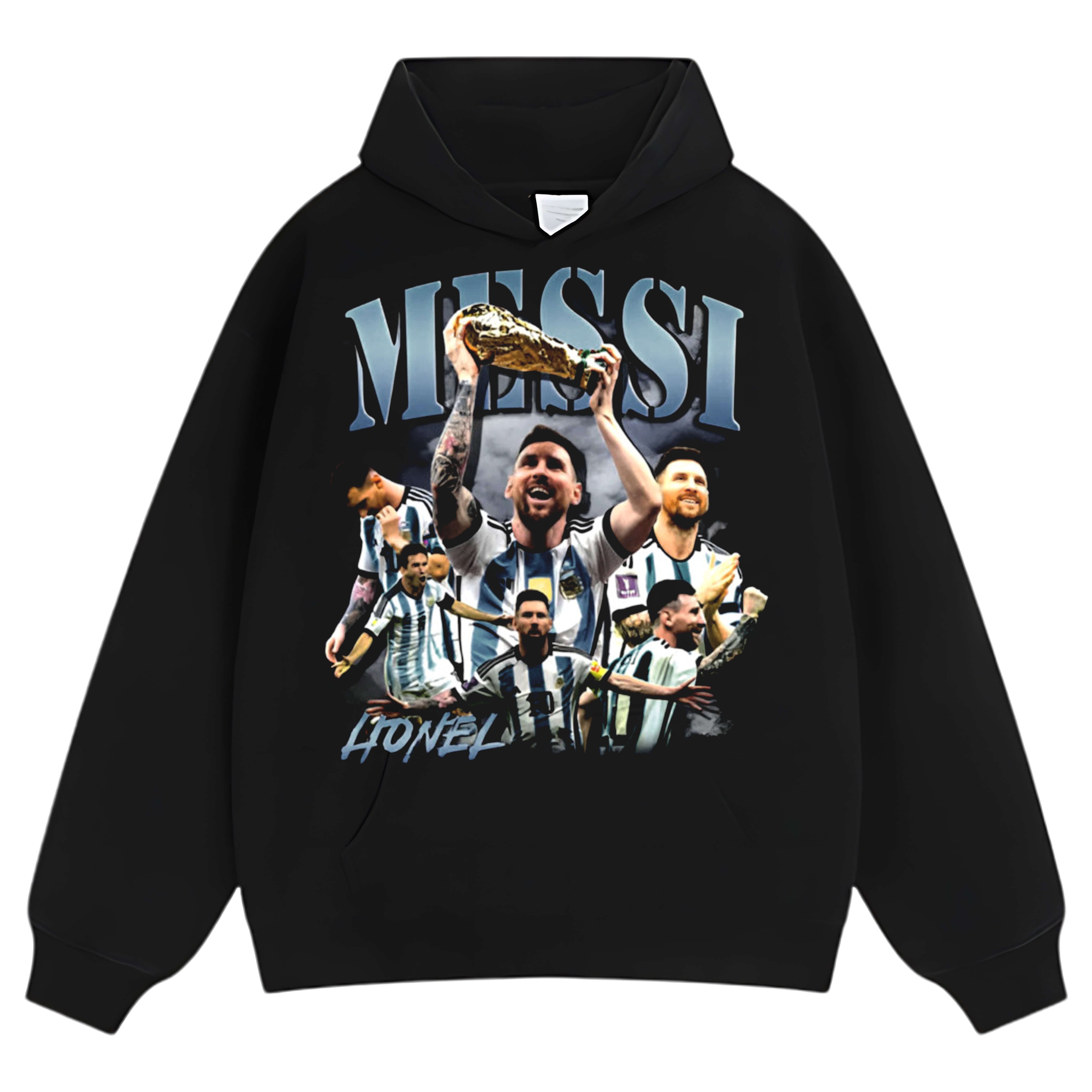 LIONEL MESSI RETRO COLLAGE TEE & LS & HOODIE