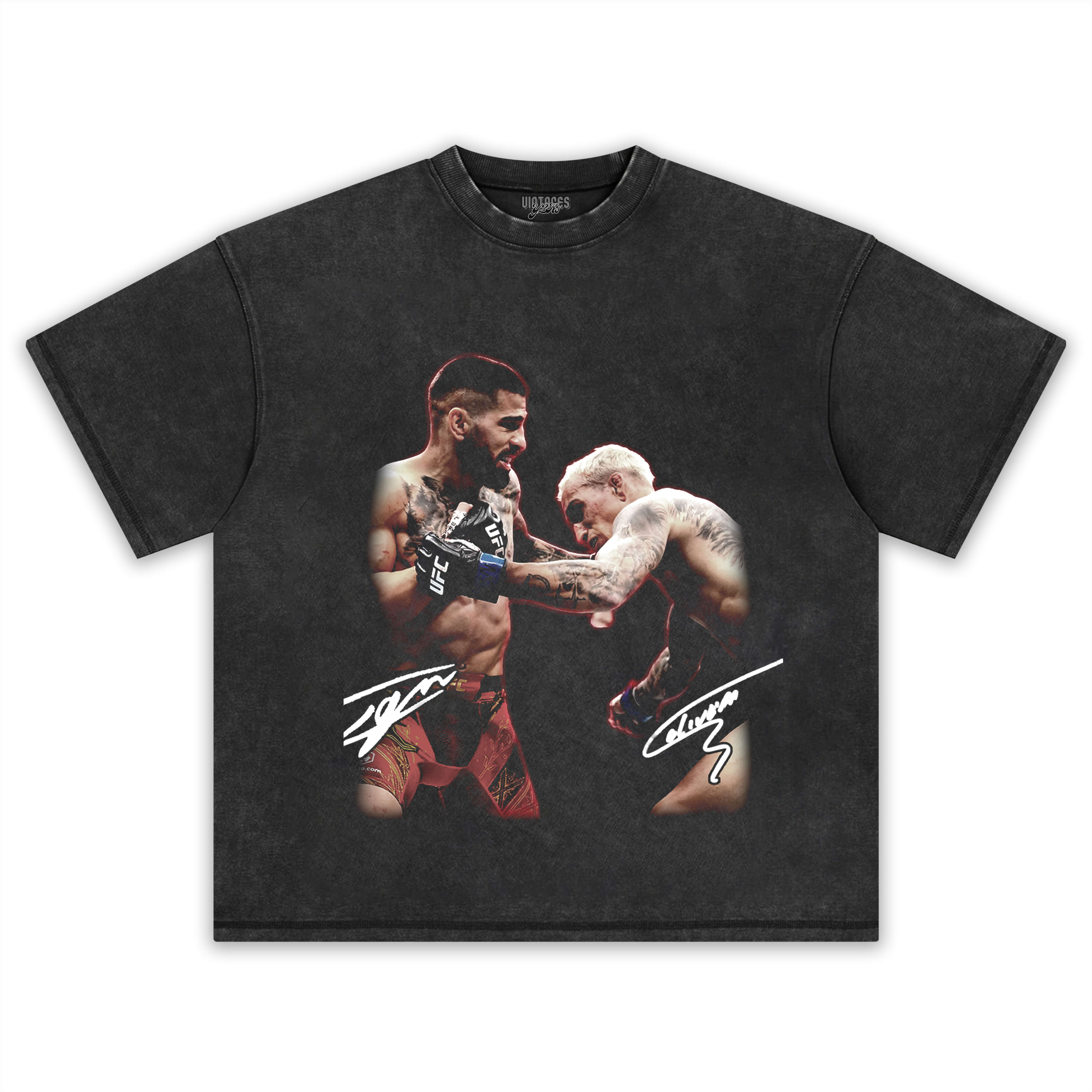 LLIA TOPURIA & CHARLES OLIVEIRA TEE