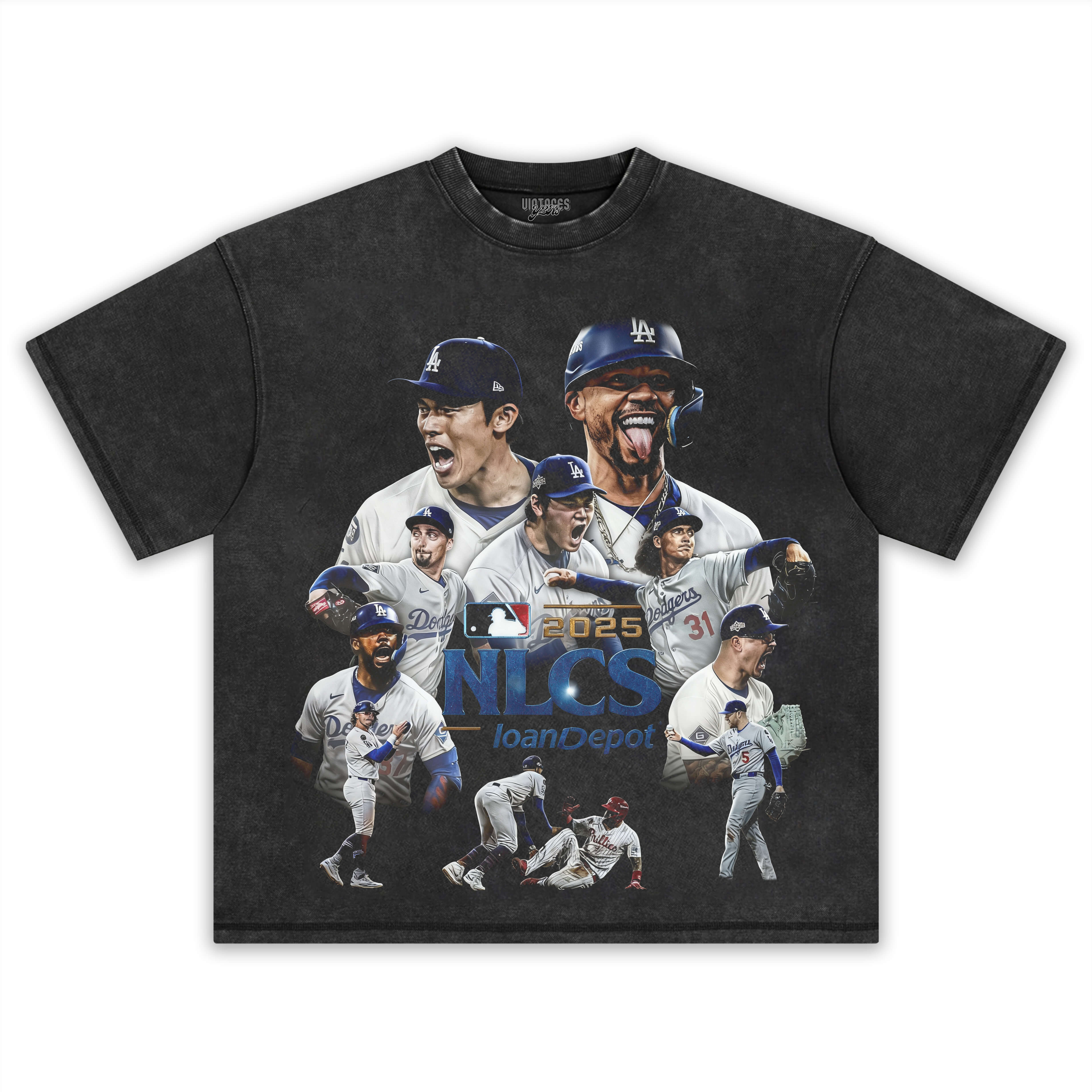 LOS ANGELES DODGERS D1 TEE & LS & HOODIE