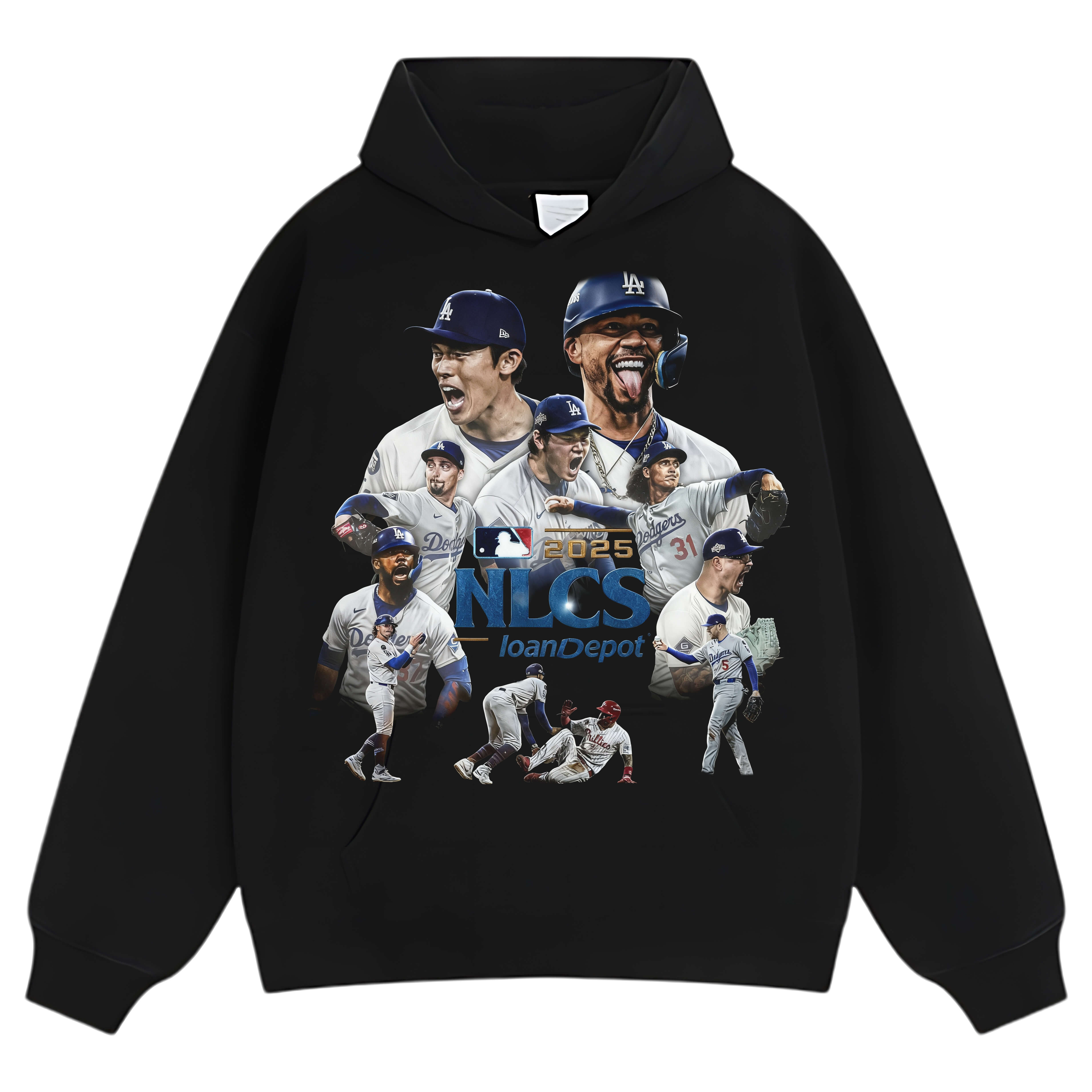 LOS ANGELES DODGERS D1 TEE & LS & HOODIE