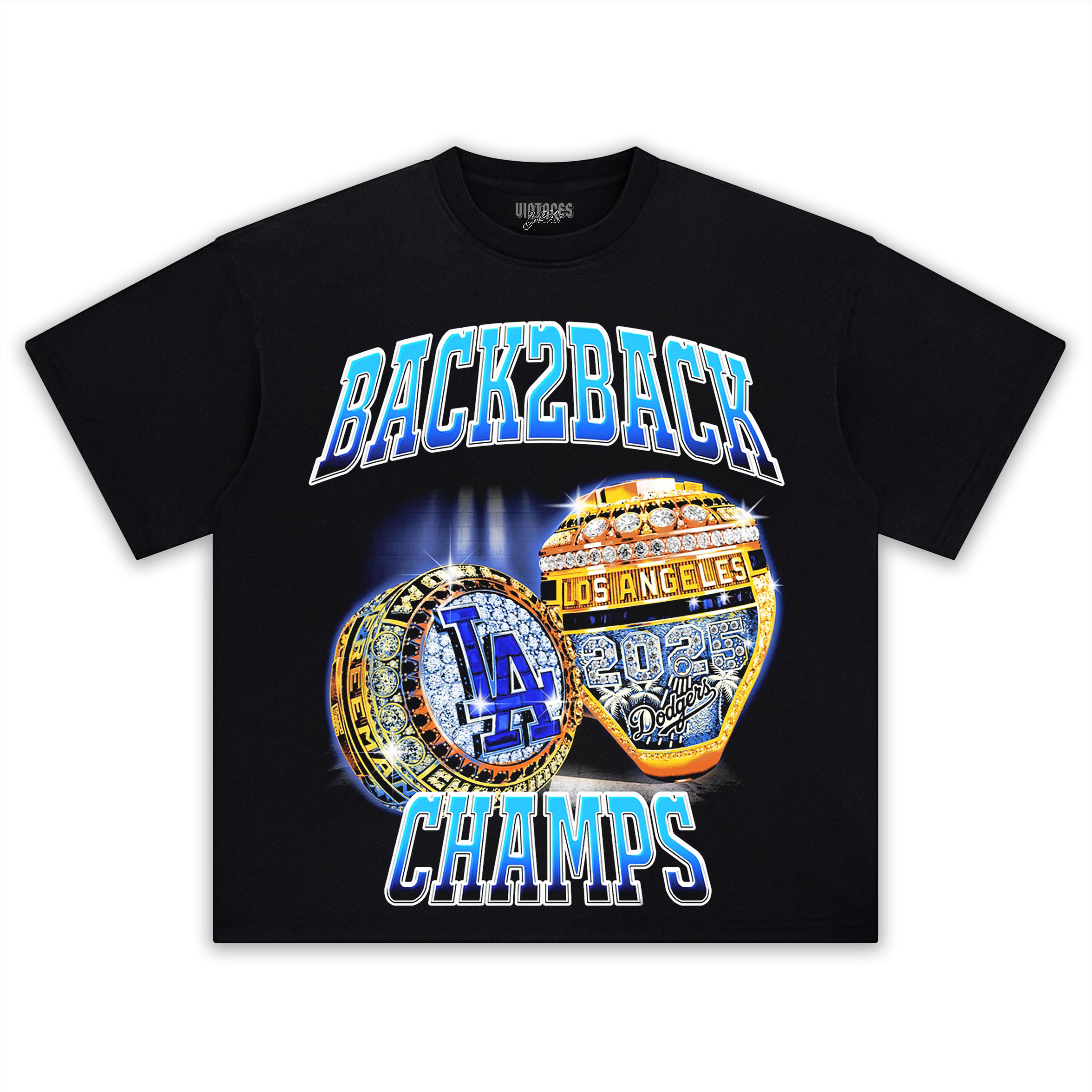 LOS ANGELES DODGERS & BACK2BACK TEE & LS & HOODIE