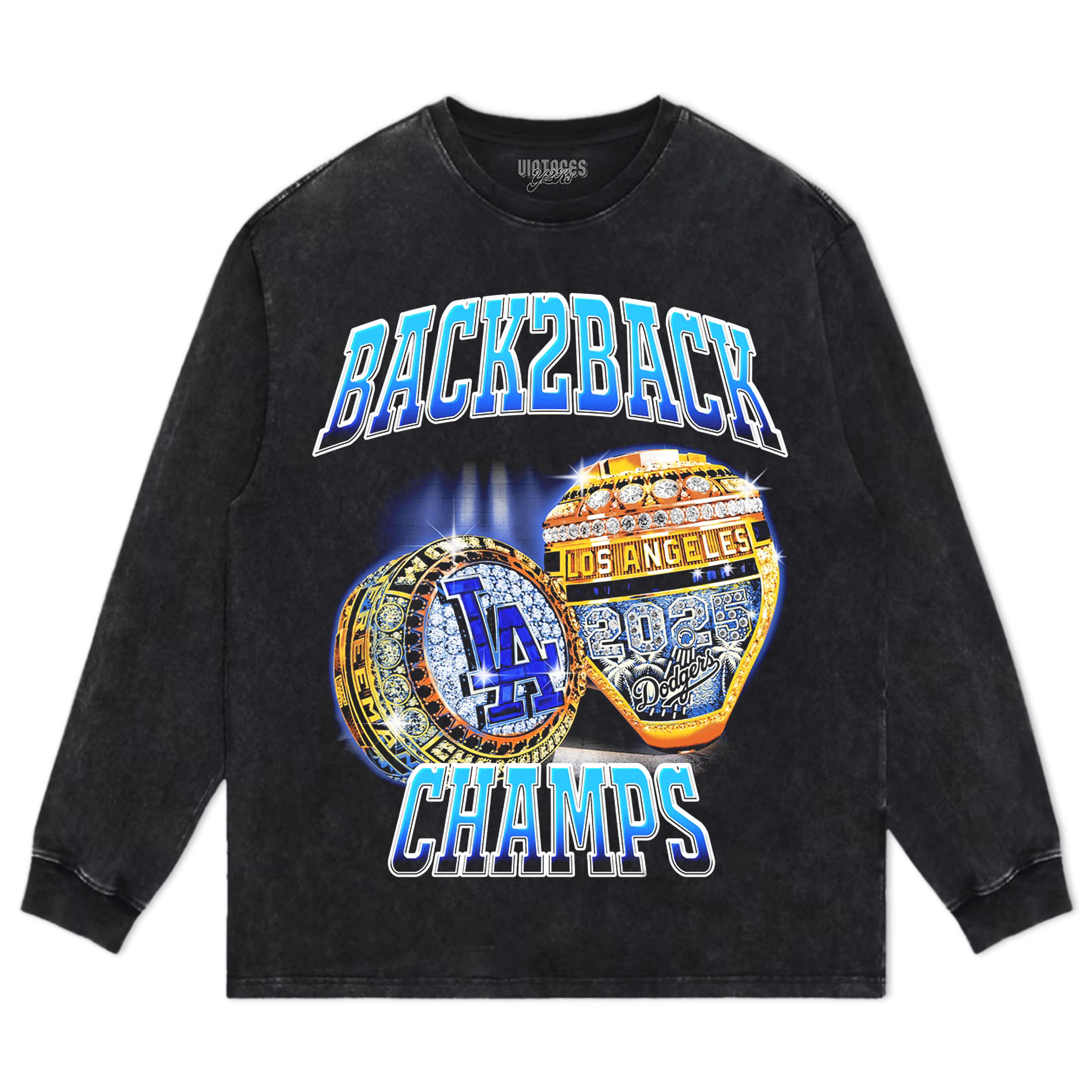 LOS ANGELES DODGERS & BACK2BACK TEE & LS & HOODIE