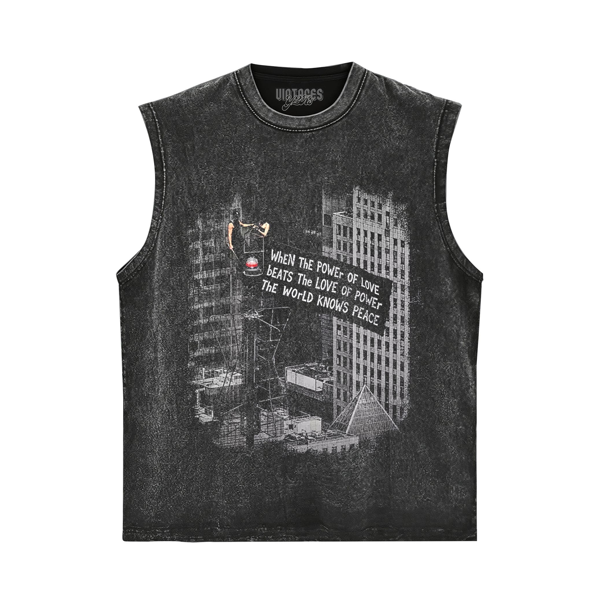 LOVE OVER POWER WORLD PEACE V3 TANK TOP & TEE & LONG SLEEVE & LAYERED LS & HOODIE