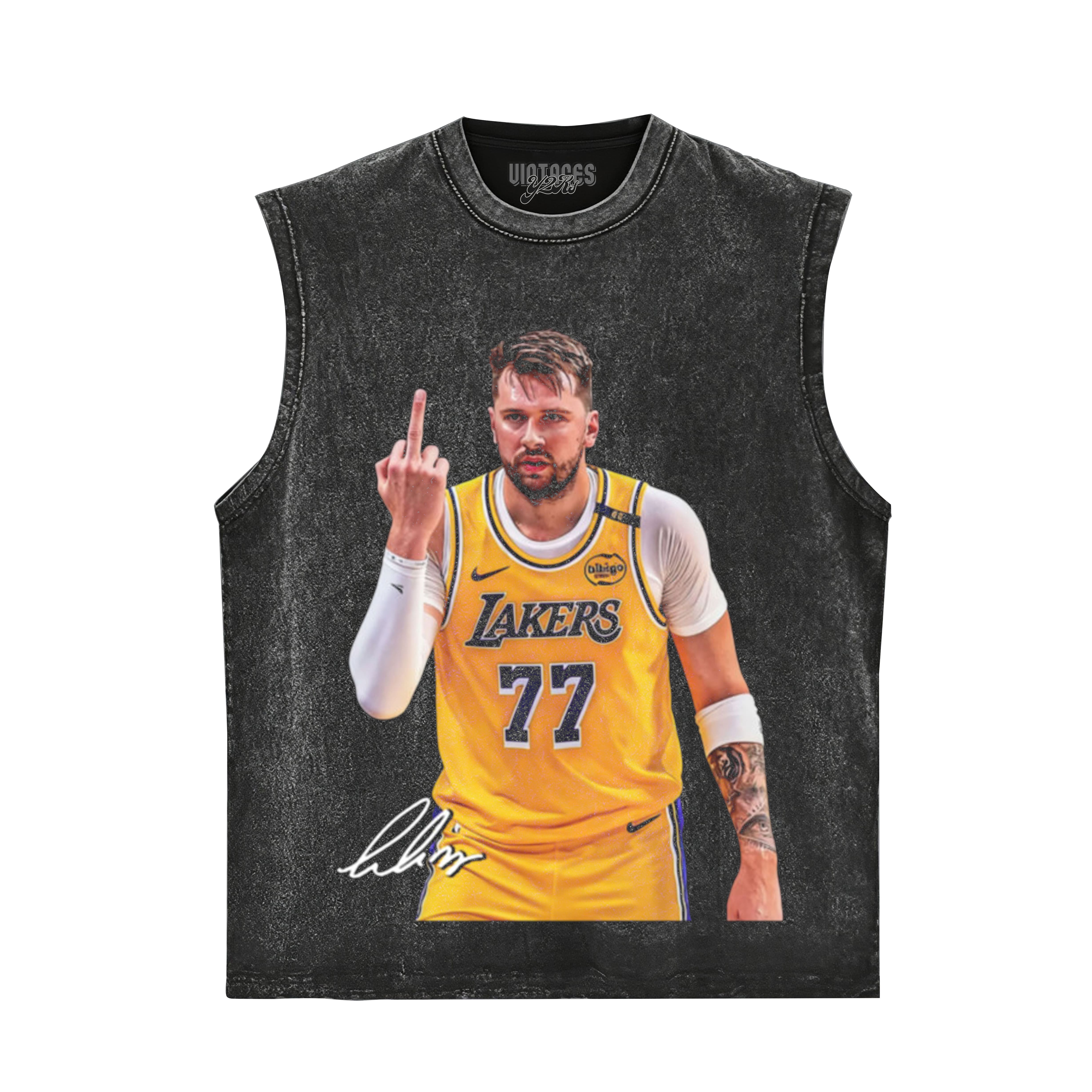 LUKA DONCIC FLIPPING IT TANK TOP