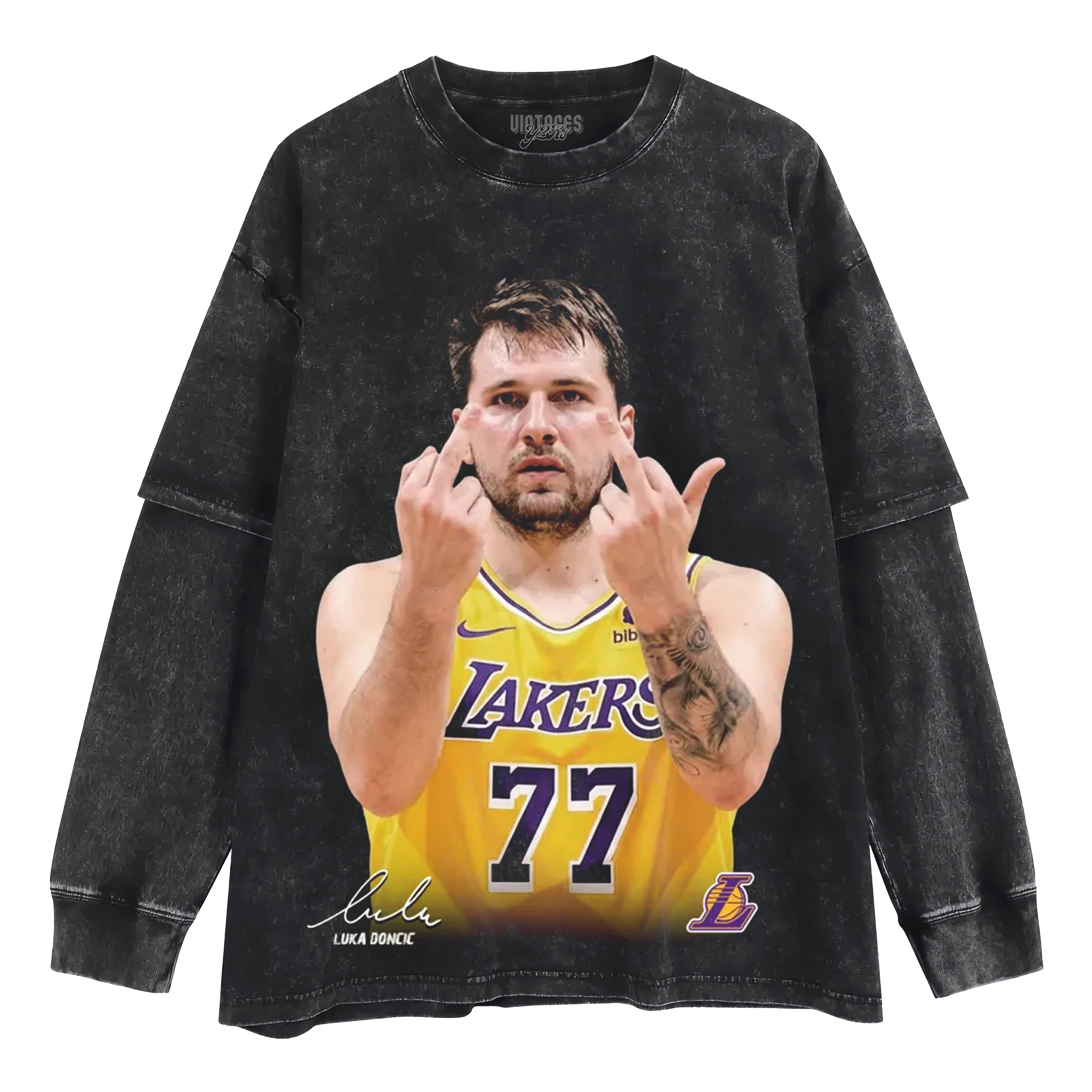 LUKA DONCIC FLIPPING IT V2 LAYERED LONG SLEEVE