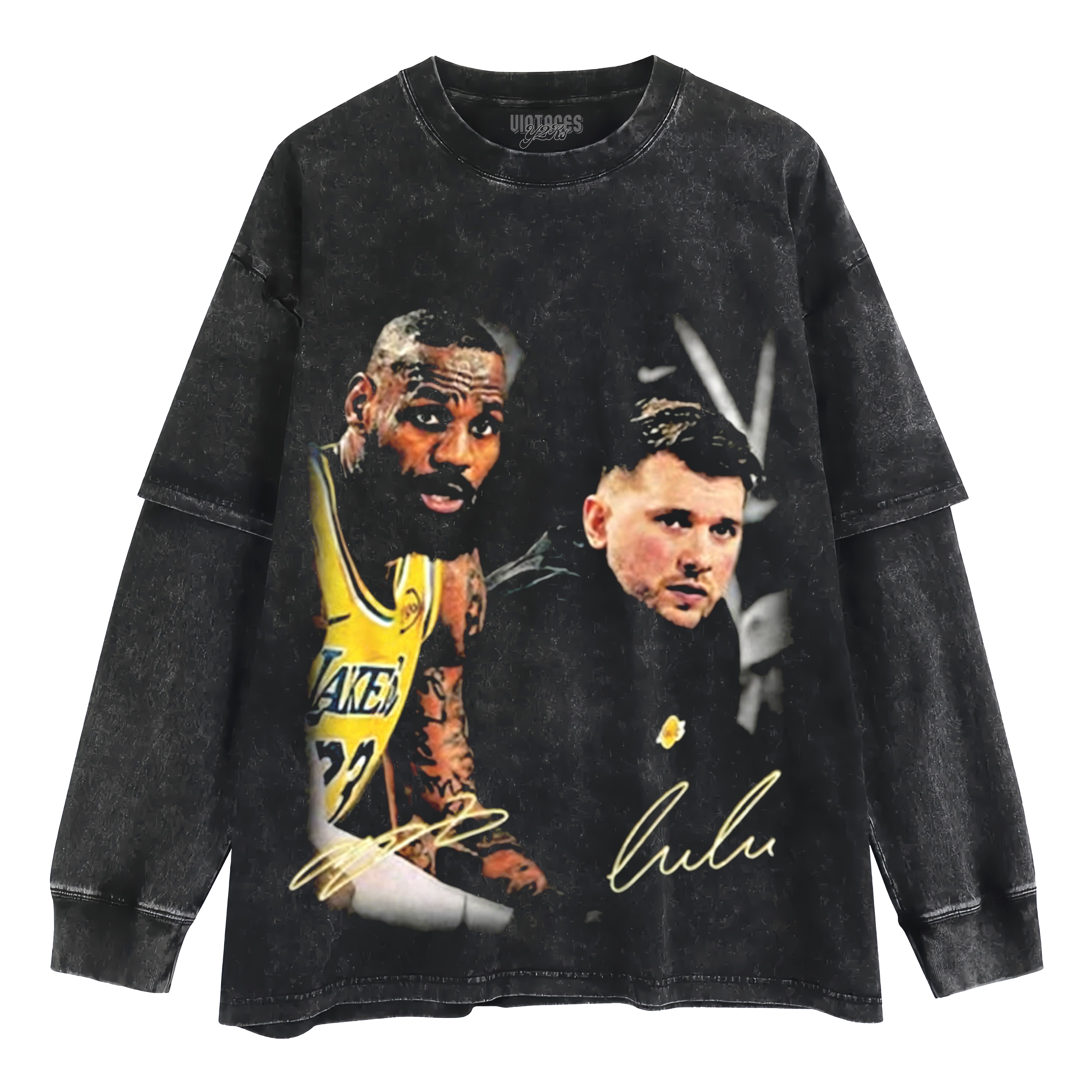 LUKA DONCIC & LEBRON JAMES LAYERED LONG SLEEVE
