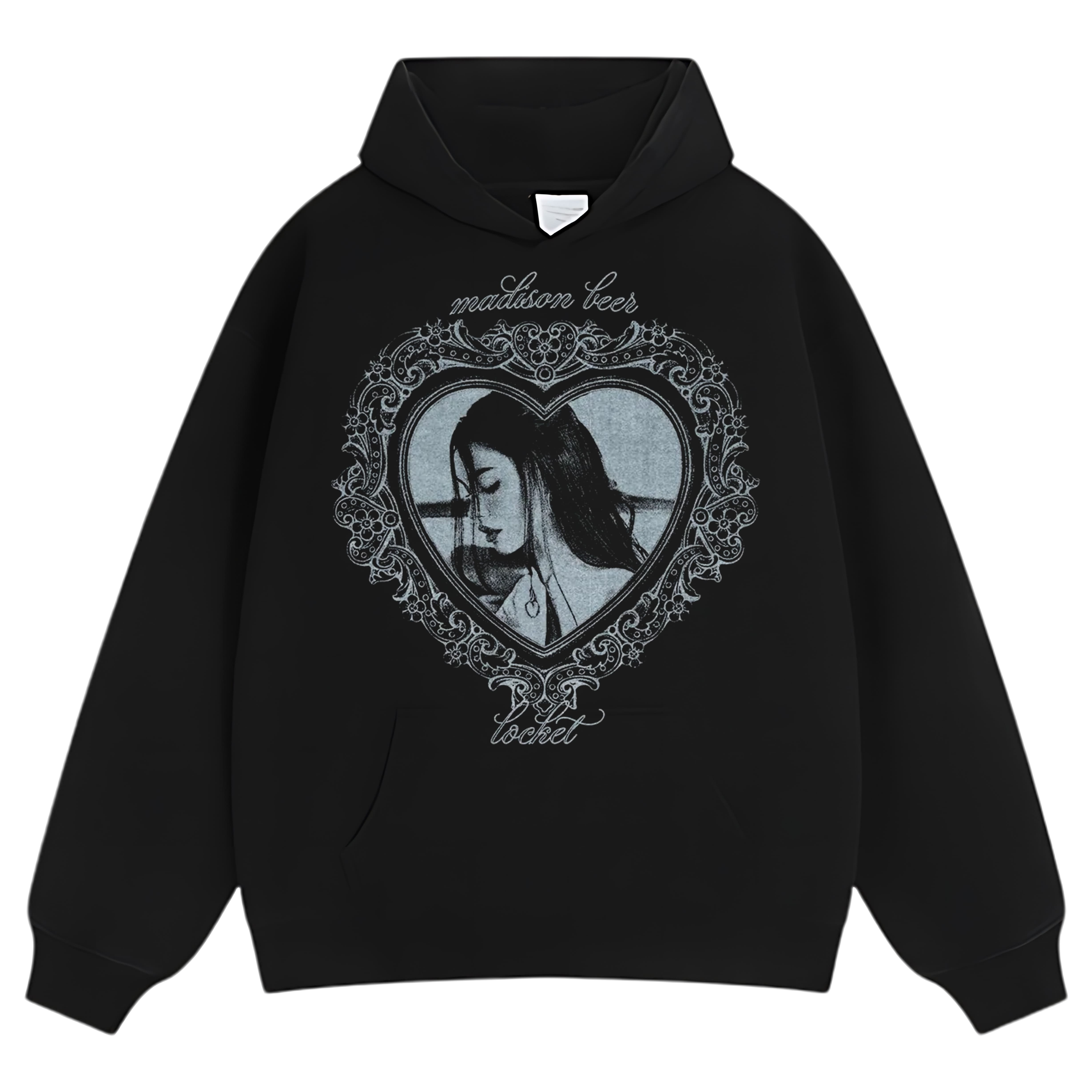 MADISON BEER - LOCKET HEART TANK TOP & TEE & LONG SLEEVE & LAYERED LS & HOODIE