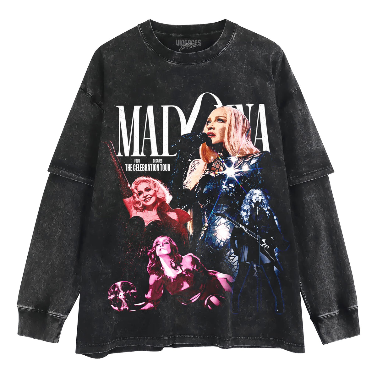 MADONNA CELEBRATION TANK TOP & TEE & LONG SLEEVE & LAYERED LS & HOODIE